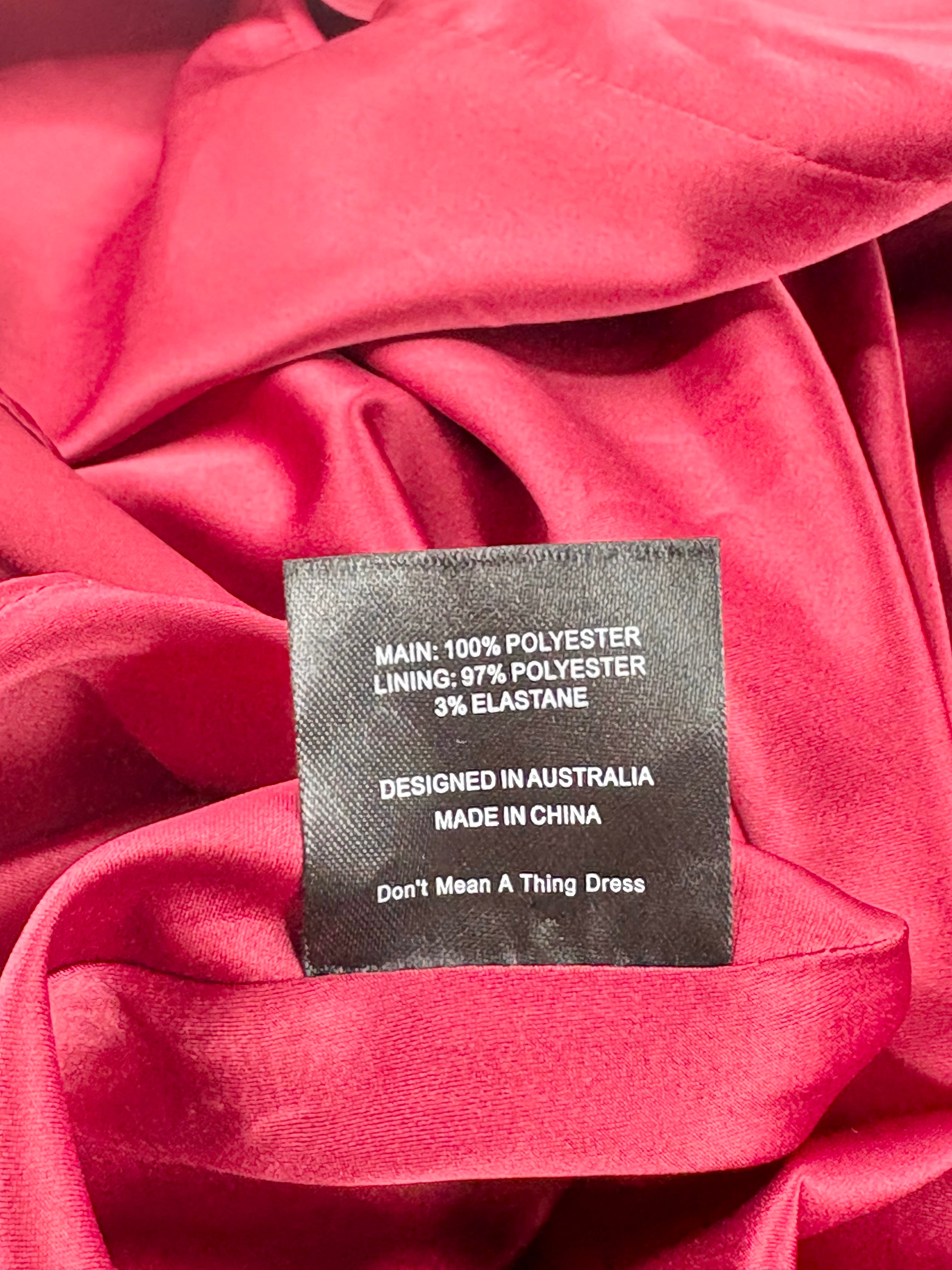 Alannah Hill Deep Rose 'Doesn't Mean A Thing' Dress - AU12