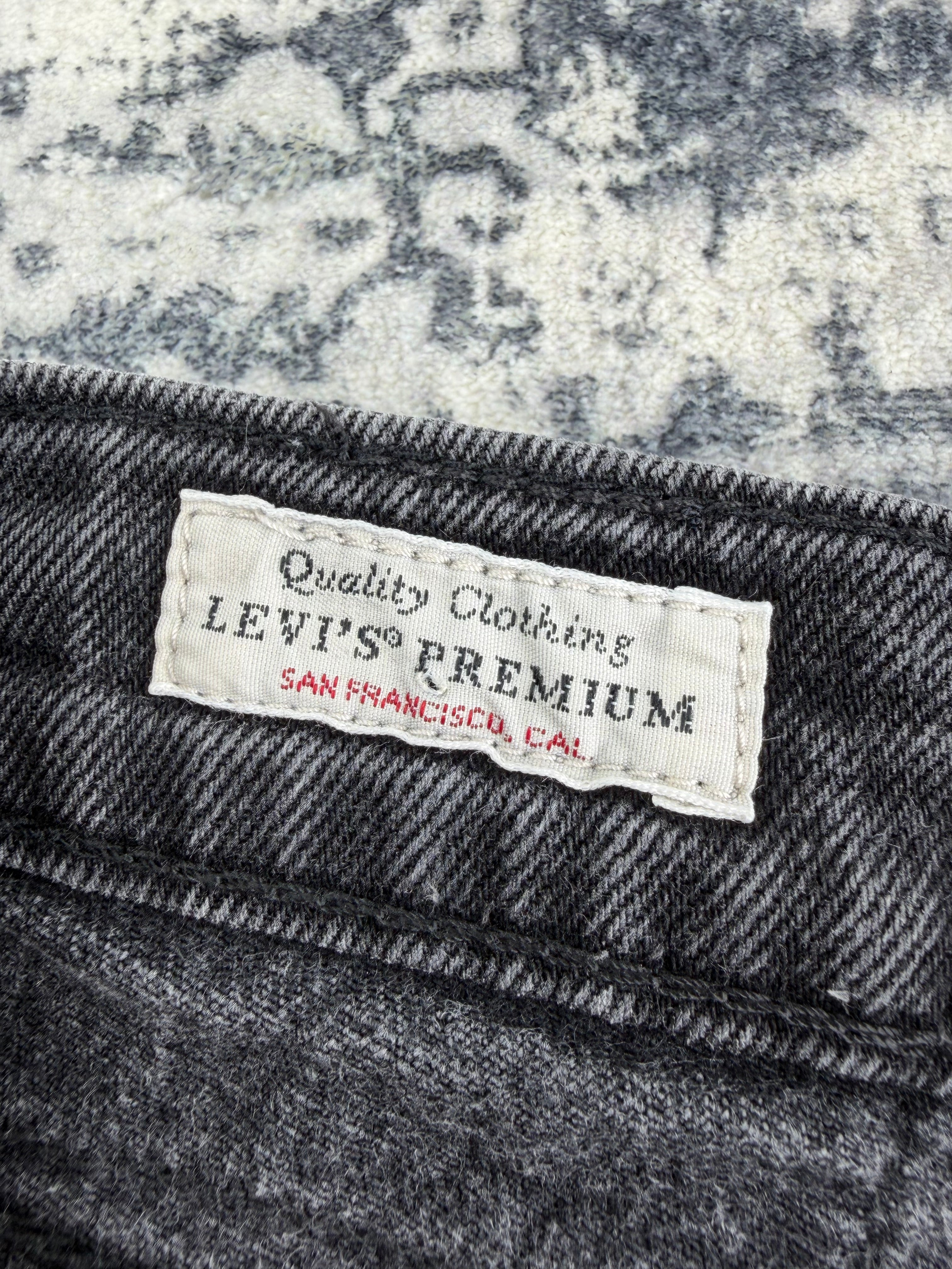 Levi's 502 Grey Wash Jeans - AU14