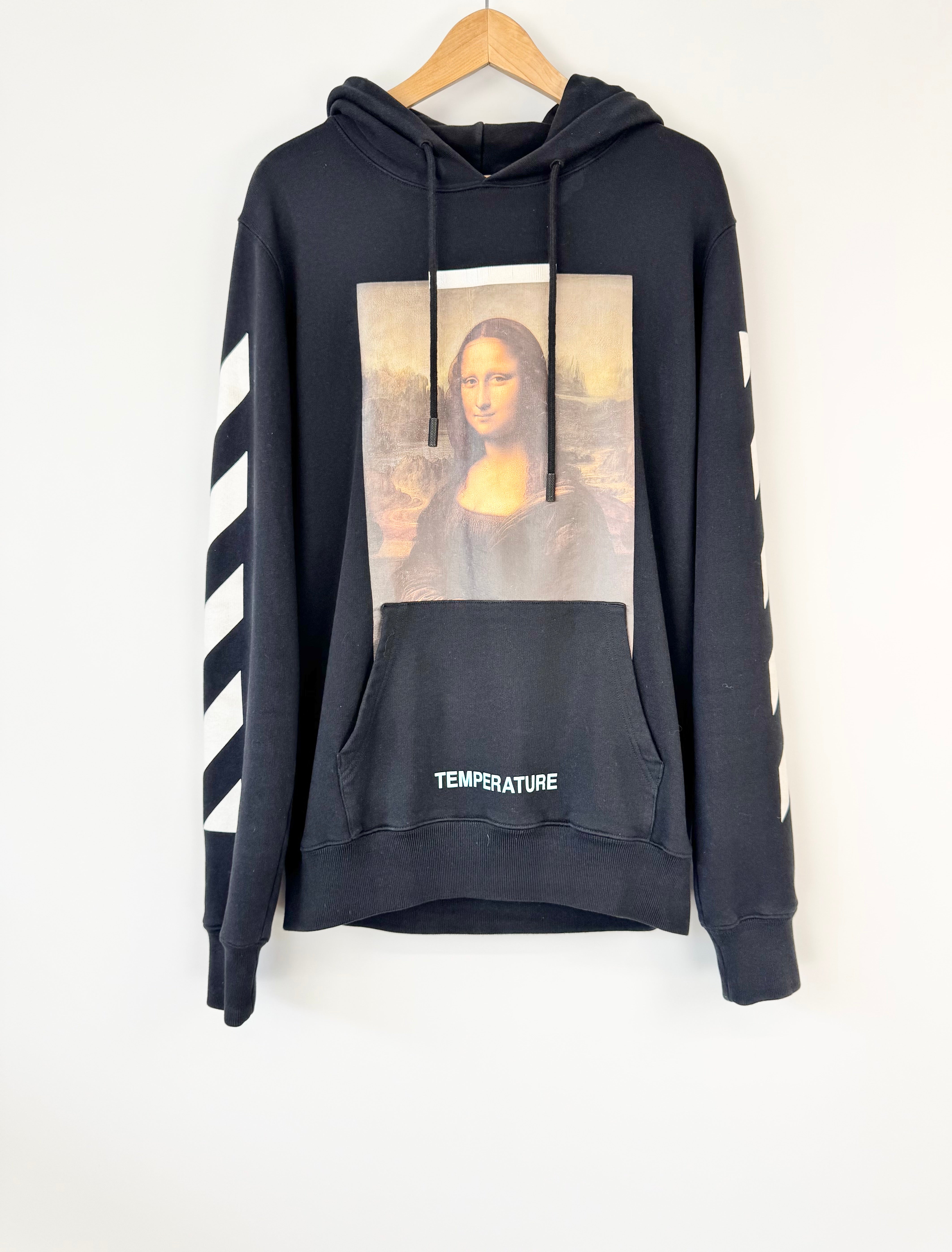 Off-White Mona Lisa “Temperature” Hoodie – Black XS