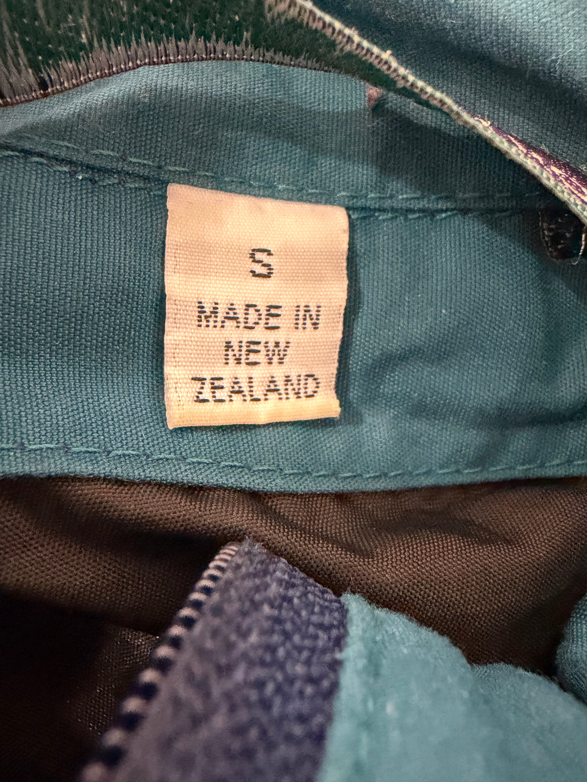 Vintage Kathmandu Violet and Aqua Anorak - S