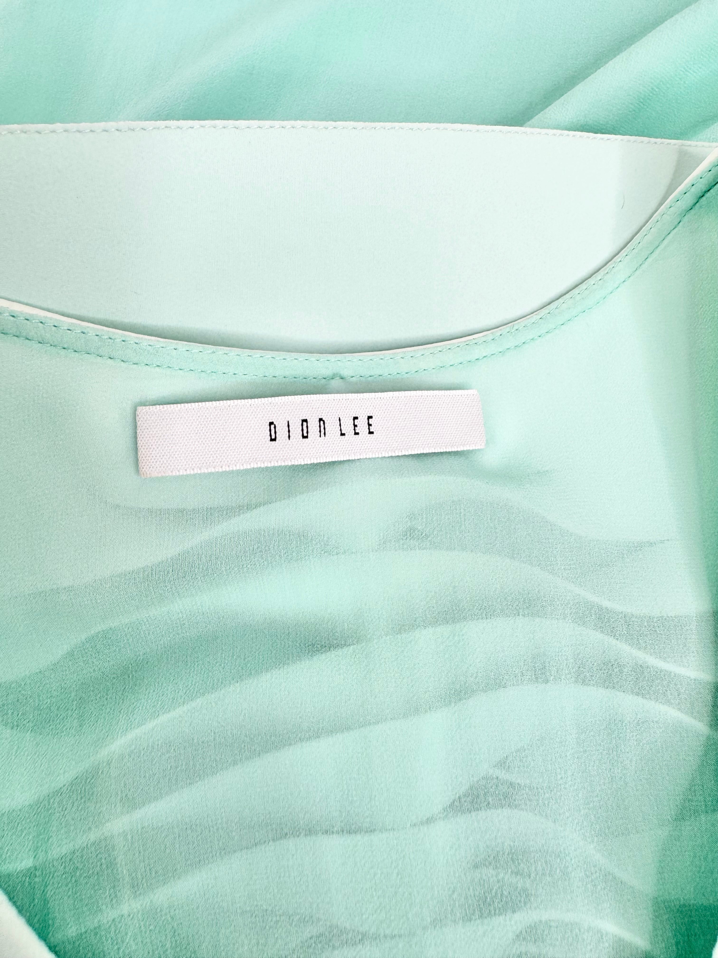Dion Lee Aqua Sleeveless Top - AU10