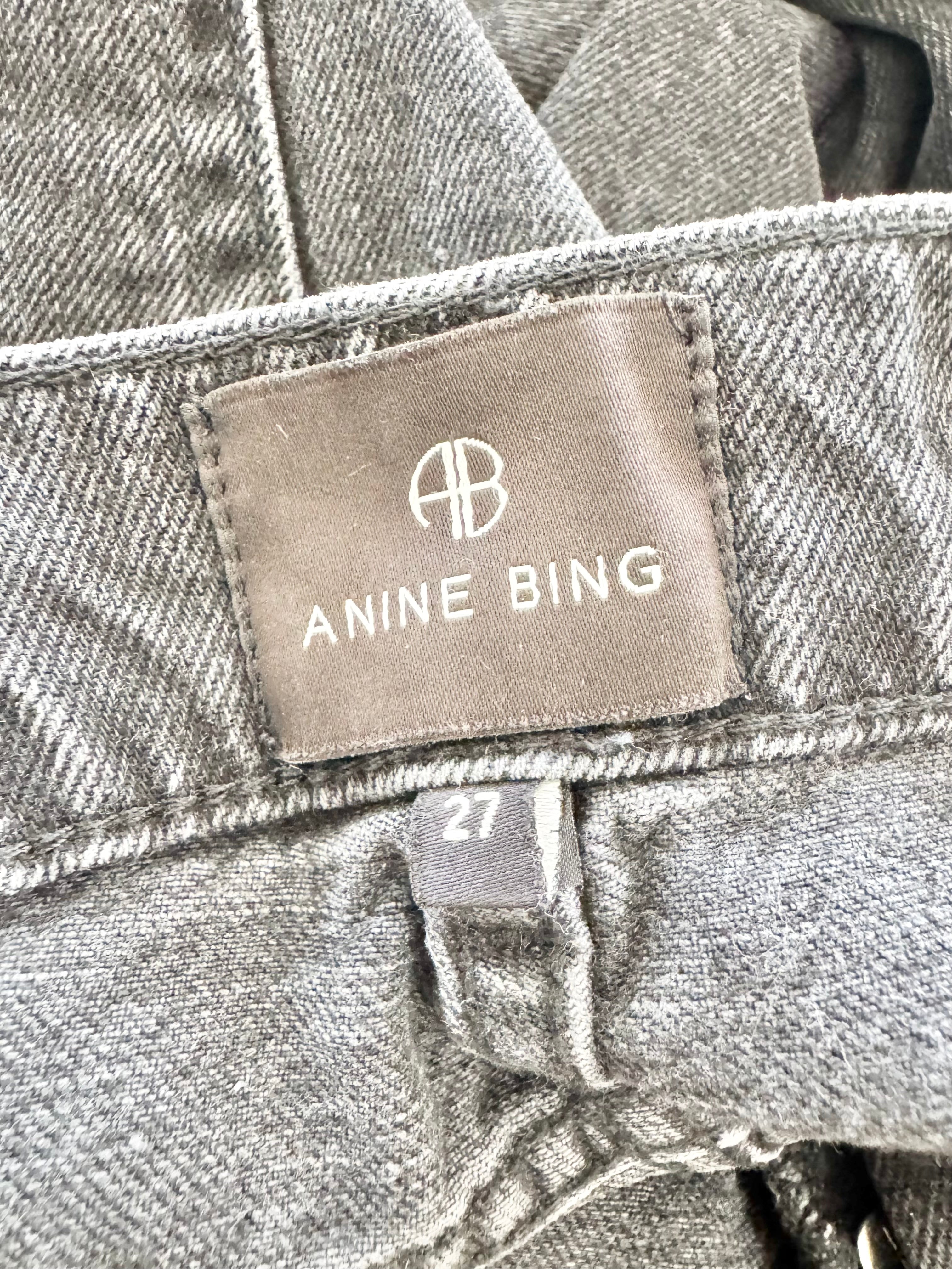 Anine Bing Wide Leg Jeans - 27