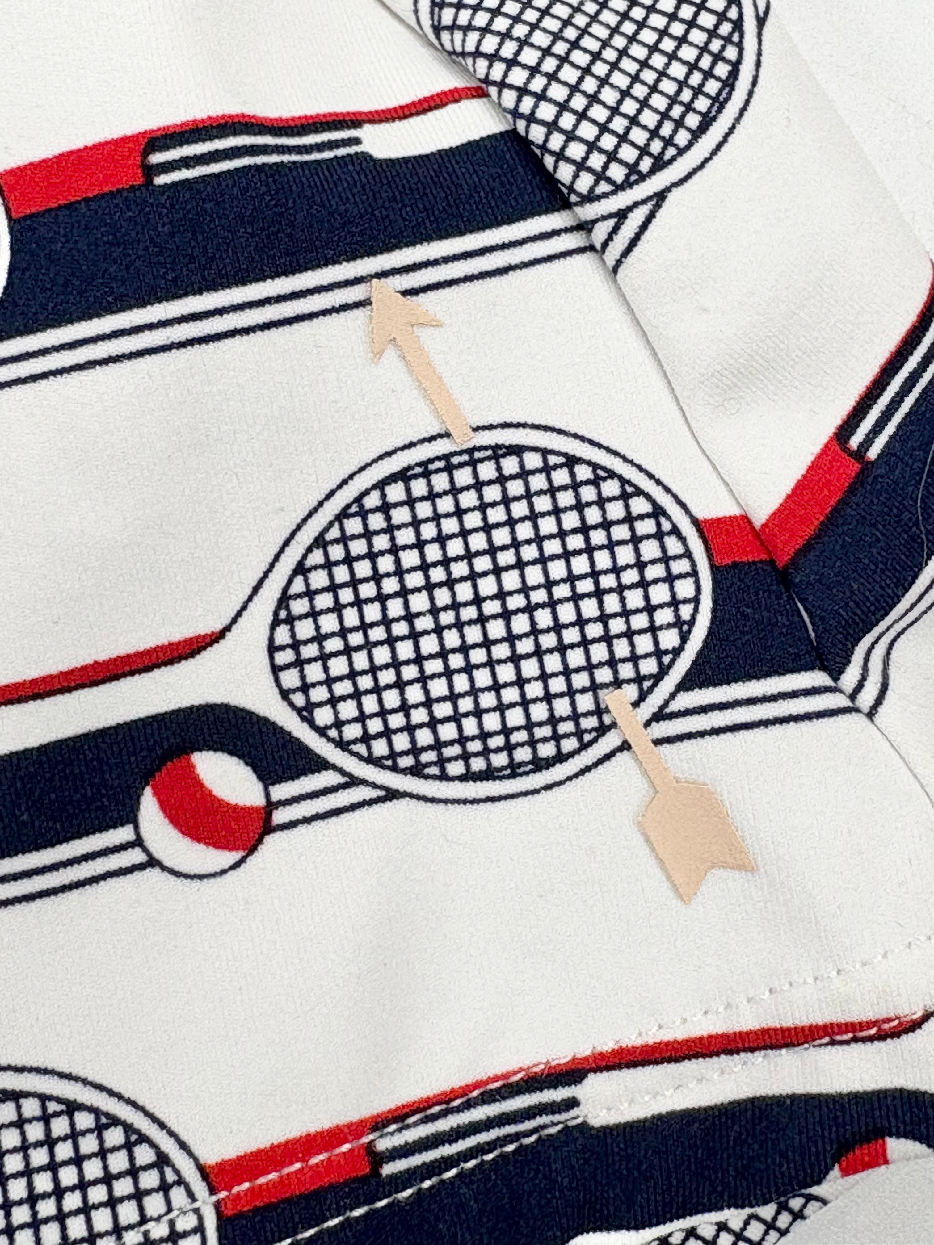 The Upside Tennis-Print Shorts - AU12