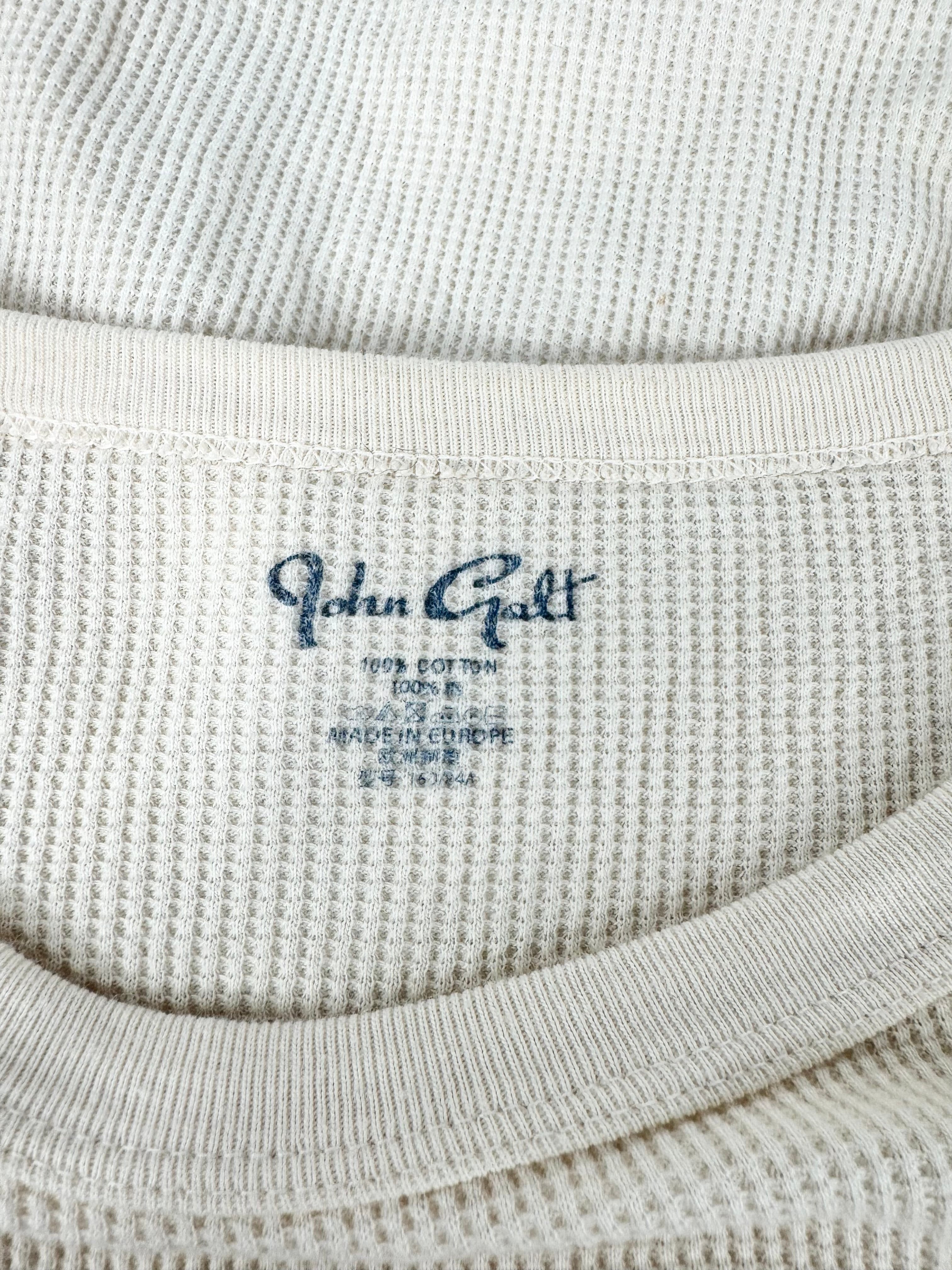 MFW Long Sleeve 'Basement Studio' Waffle T-Shirt - L