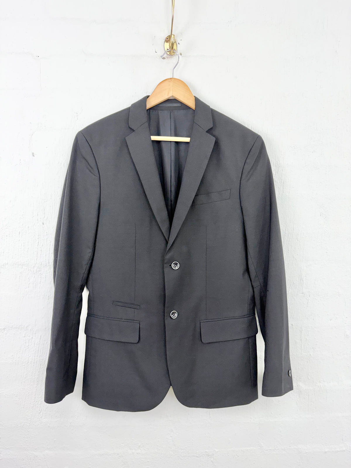 Filippa K Deep Grey Wool Blazer - 48