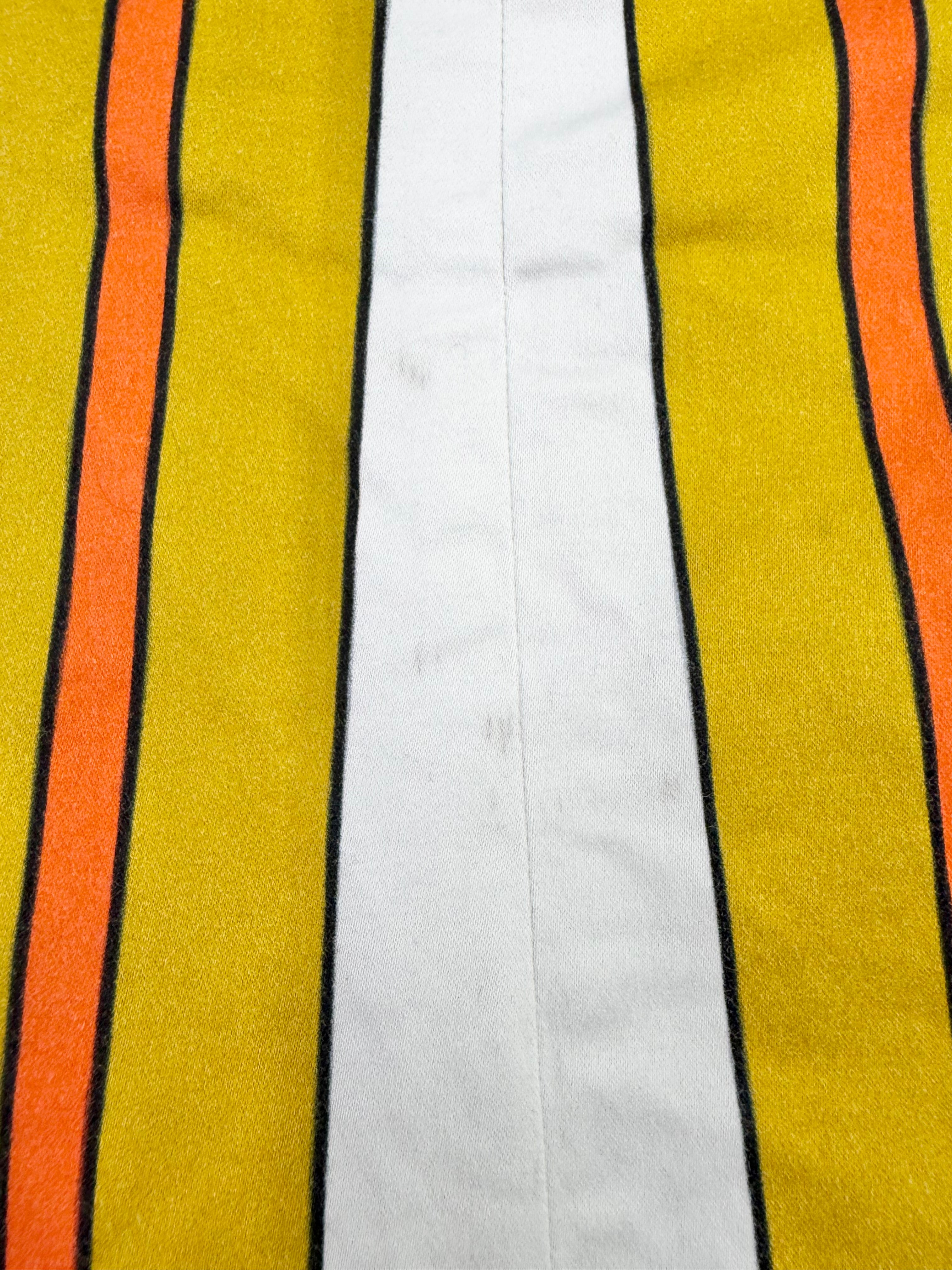 Silvia Tcherassi White Retro Striped Flared Culottes - AU6/8