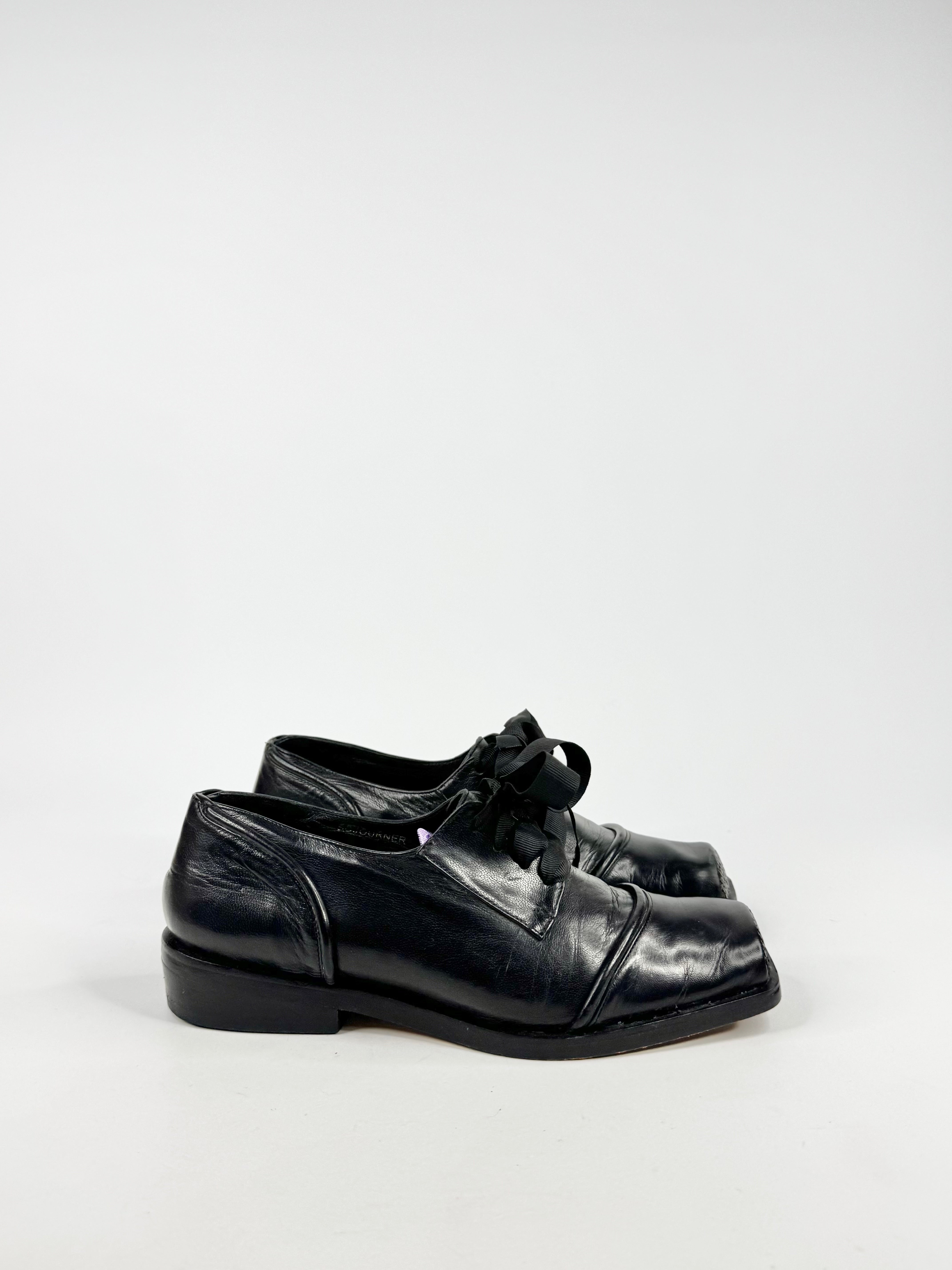 Preston ZLY Black 'Sojourner' Lace Up Shoes - EU37