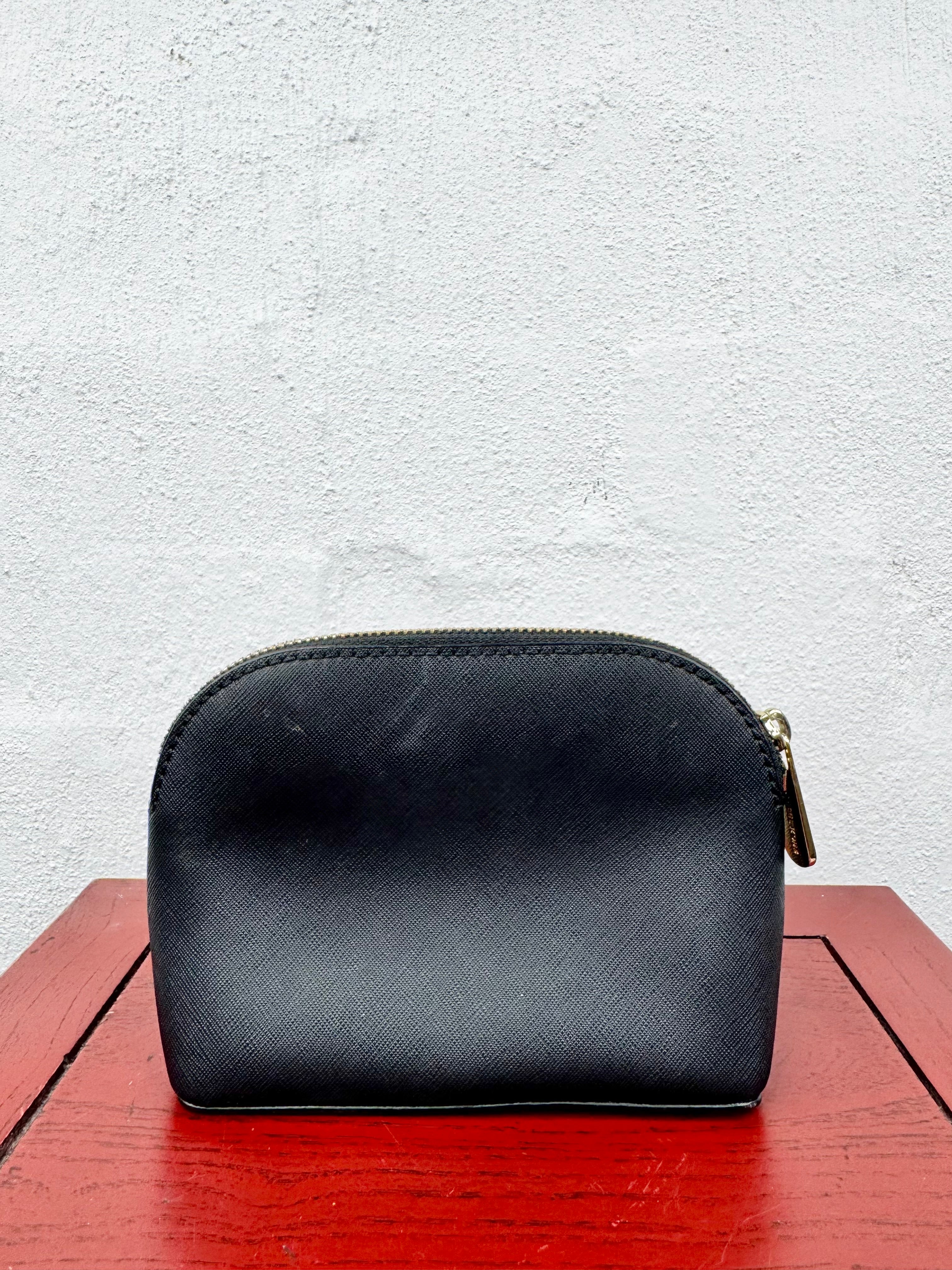 Michael Kors Black Cosmetic Pouch