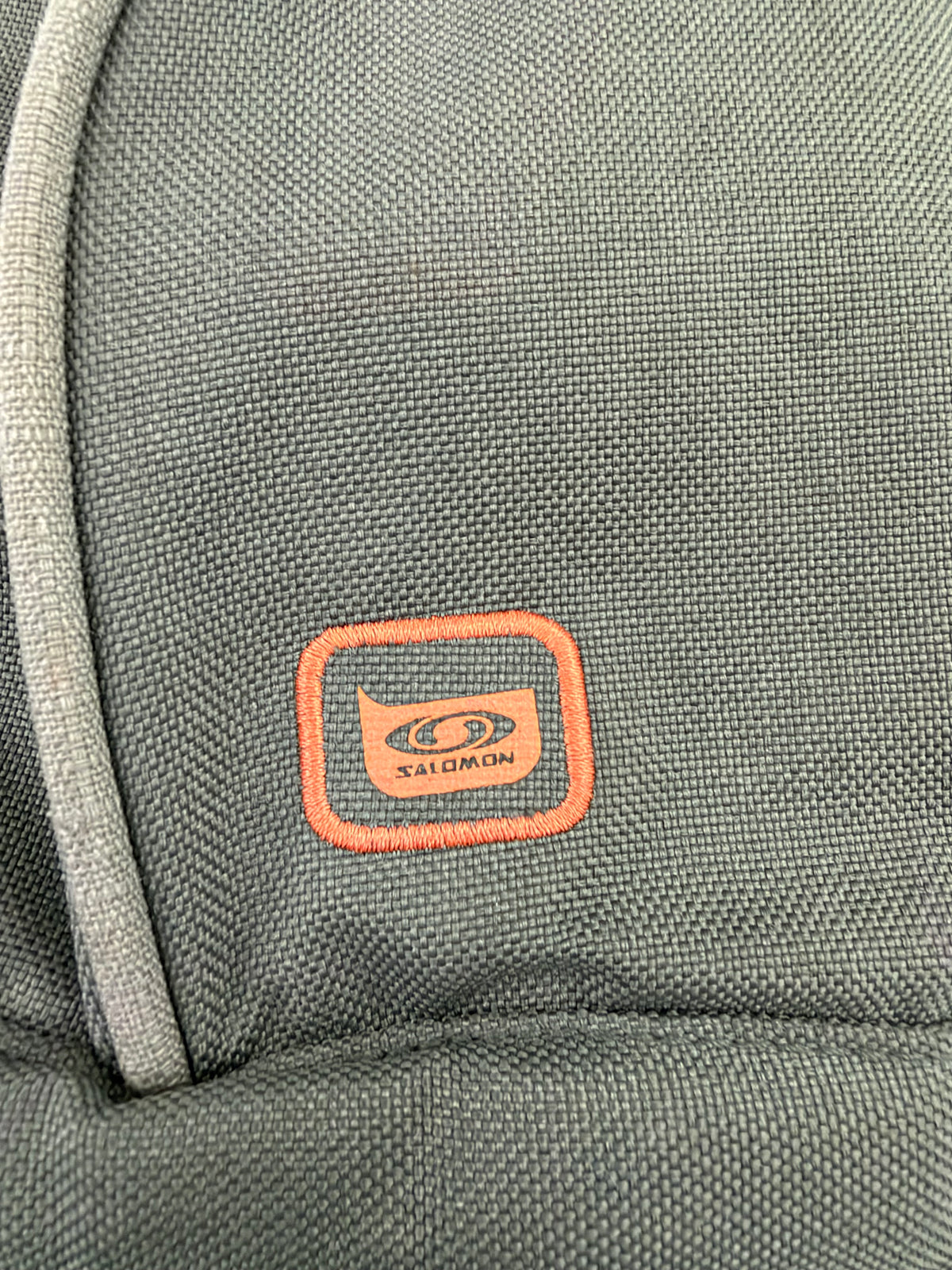 Salomon Green and Orange Y2K Mini Backpack