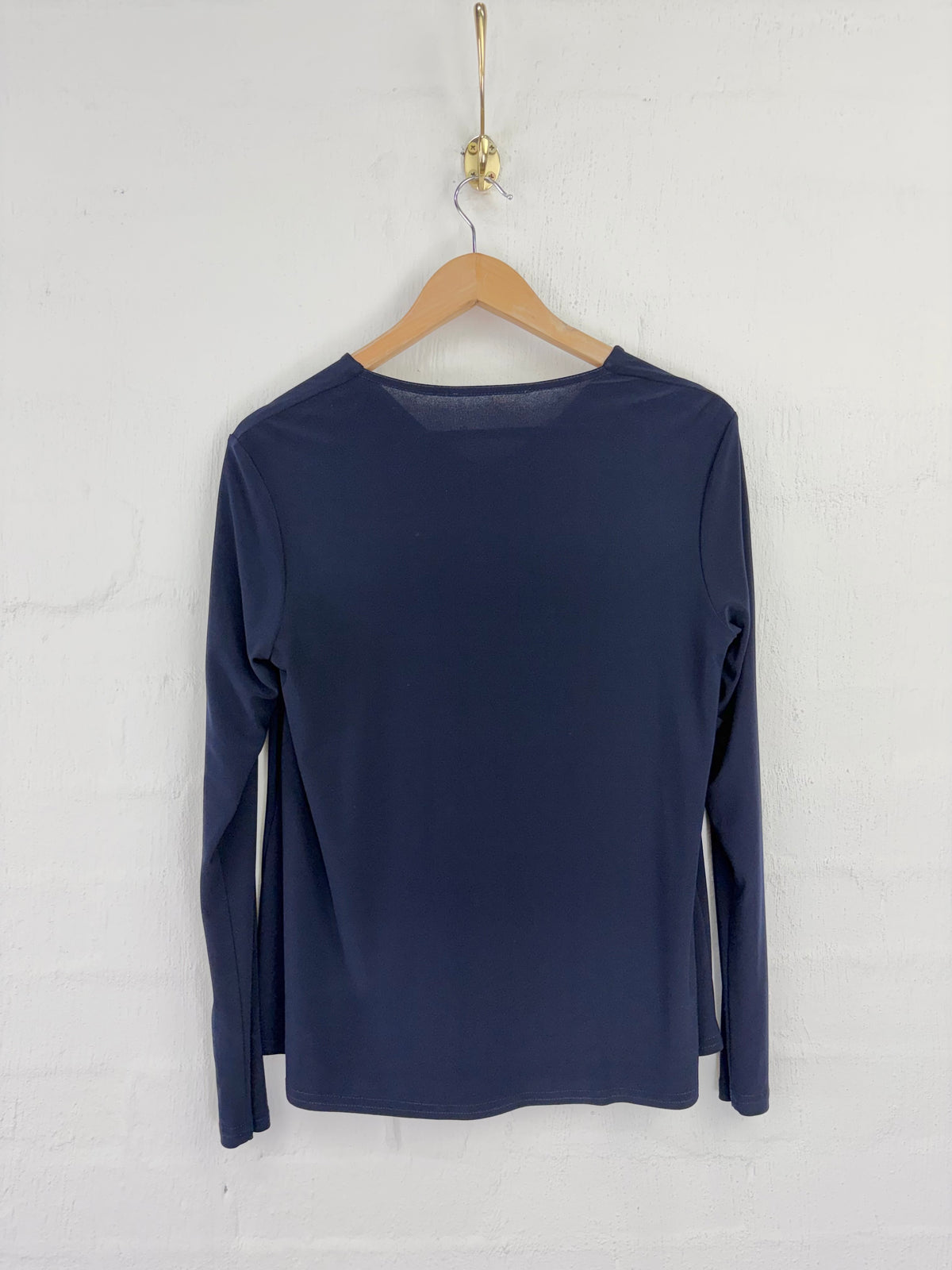 Joseph Ribkoff Navy Long Sleeve Zip Embellished Top - AU12