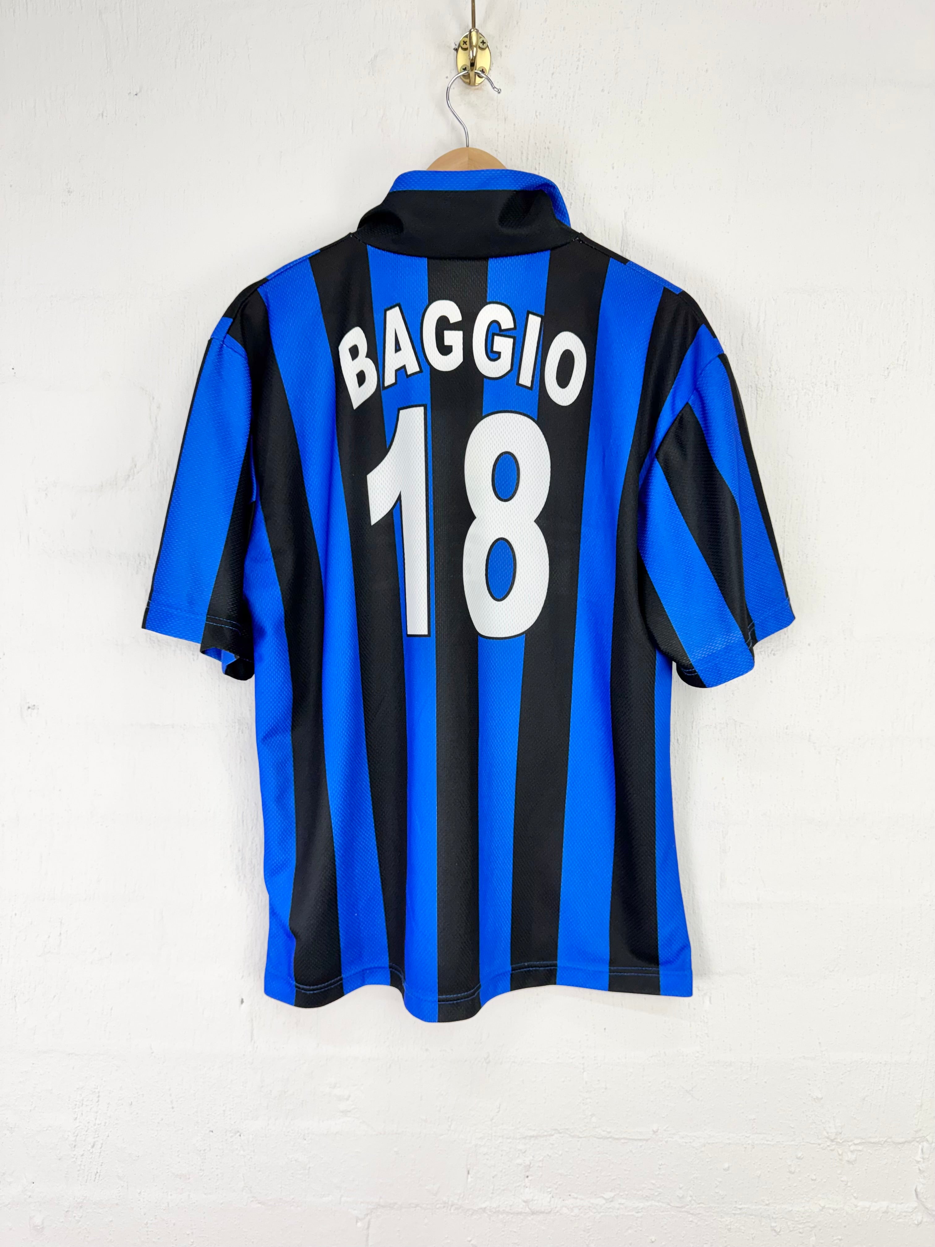 Imitation Inter Milan Baggio Style Jersey - XL