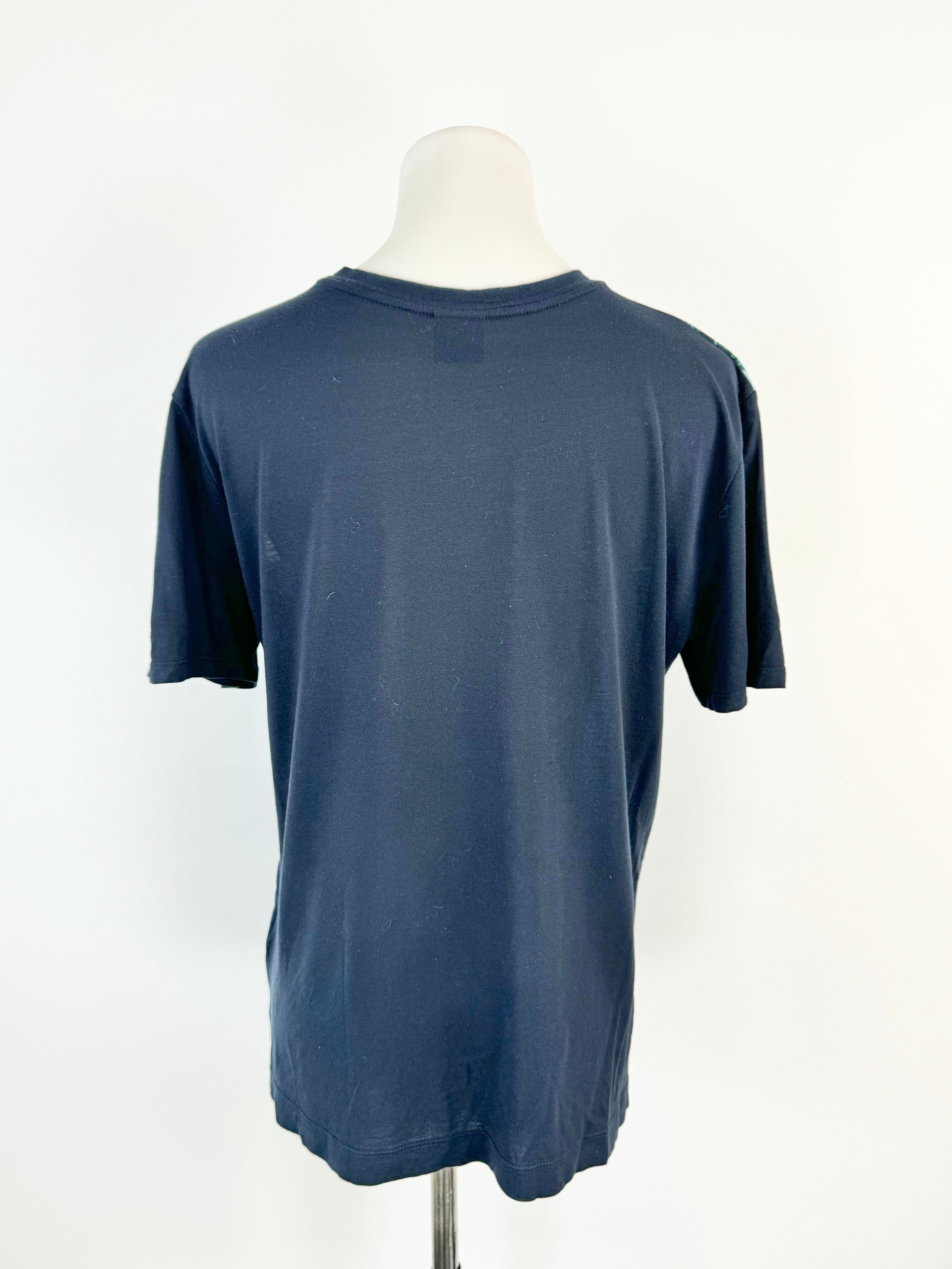 PS Paul Smith Blue Graphic Print T-Shirt - AU10