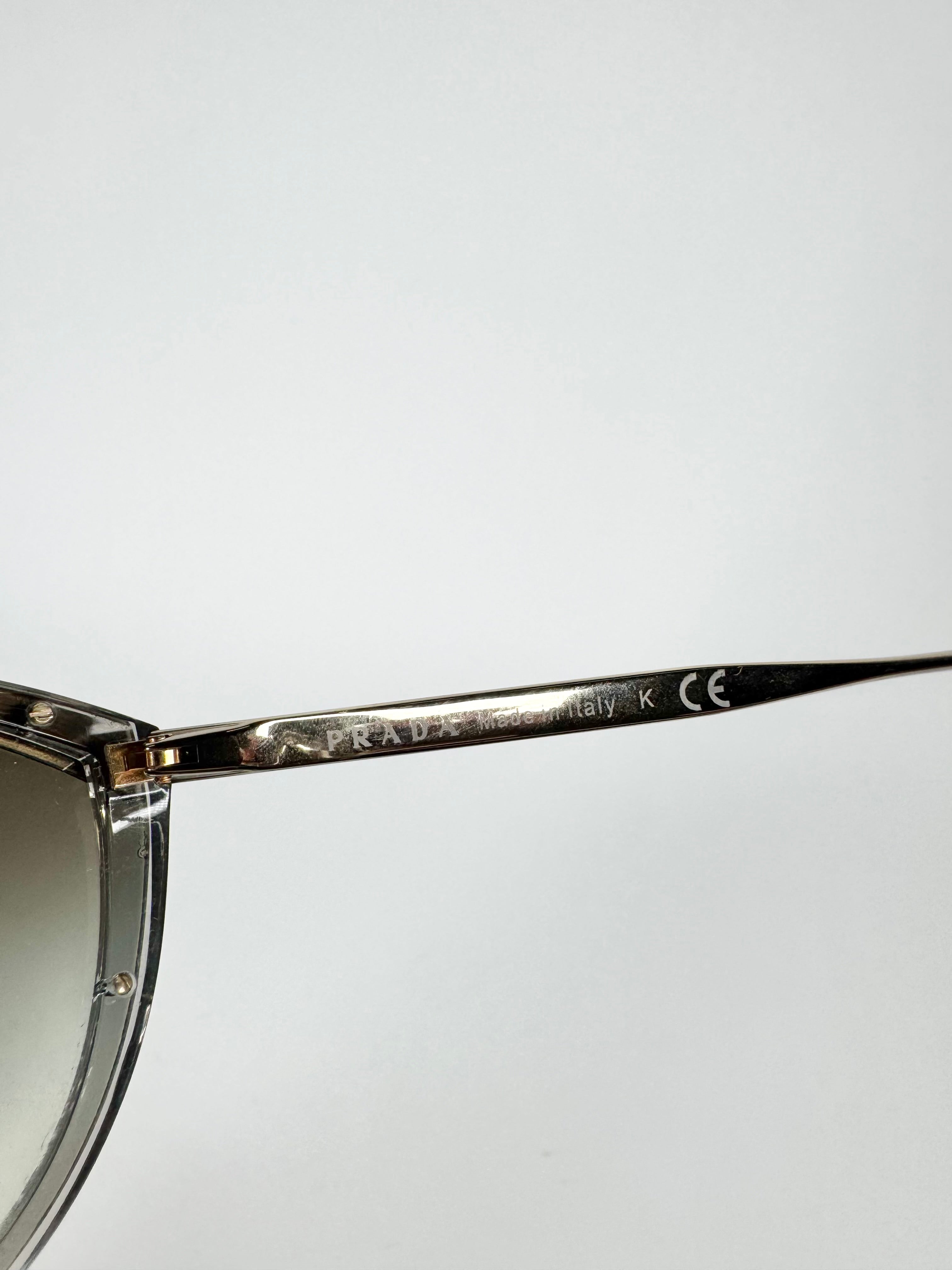 Prada Grey 'Cinema Catwalk' Cat Eye Sunglasses