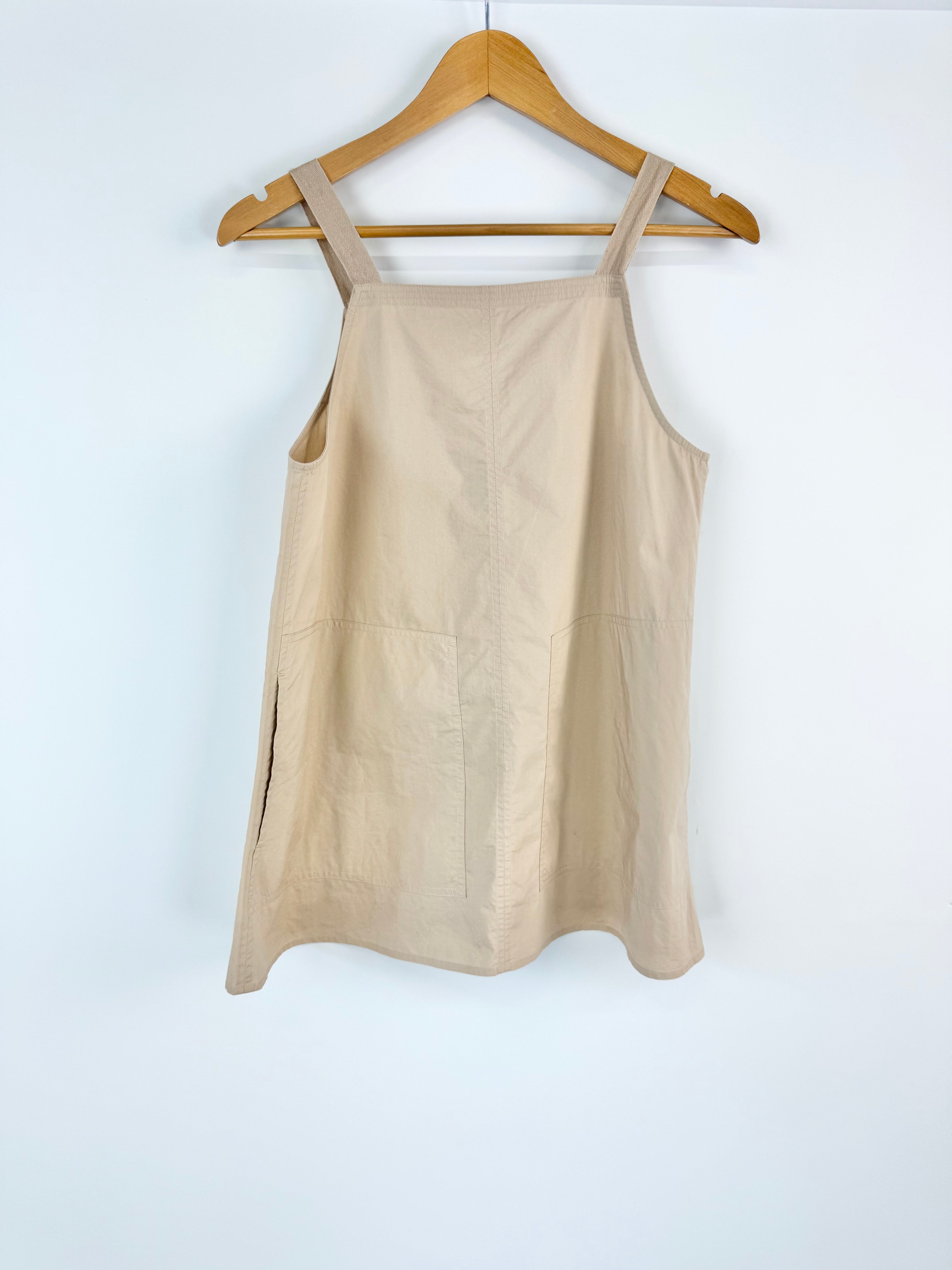 Lee Mathews Beige Poplin 'Workroom' Cami - AU8