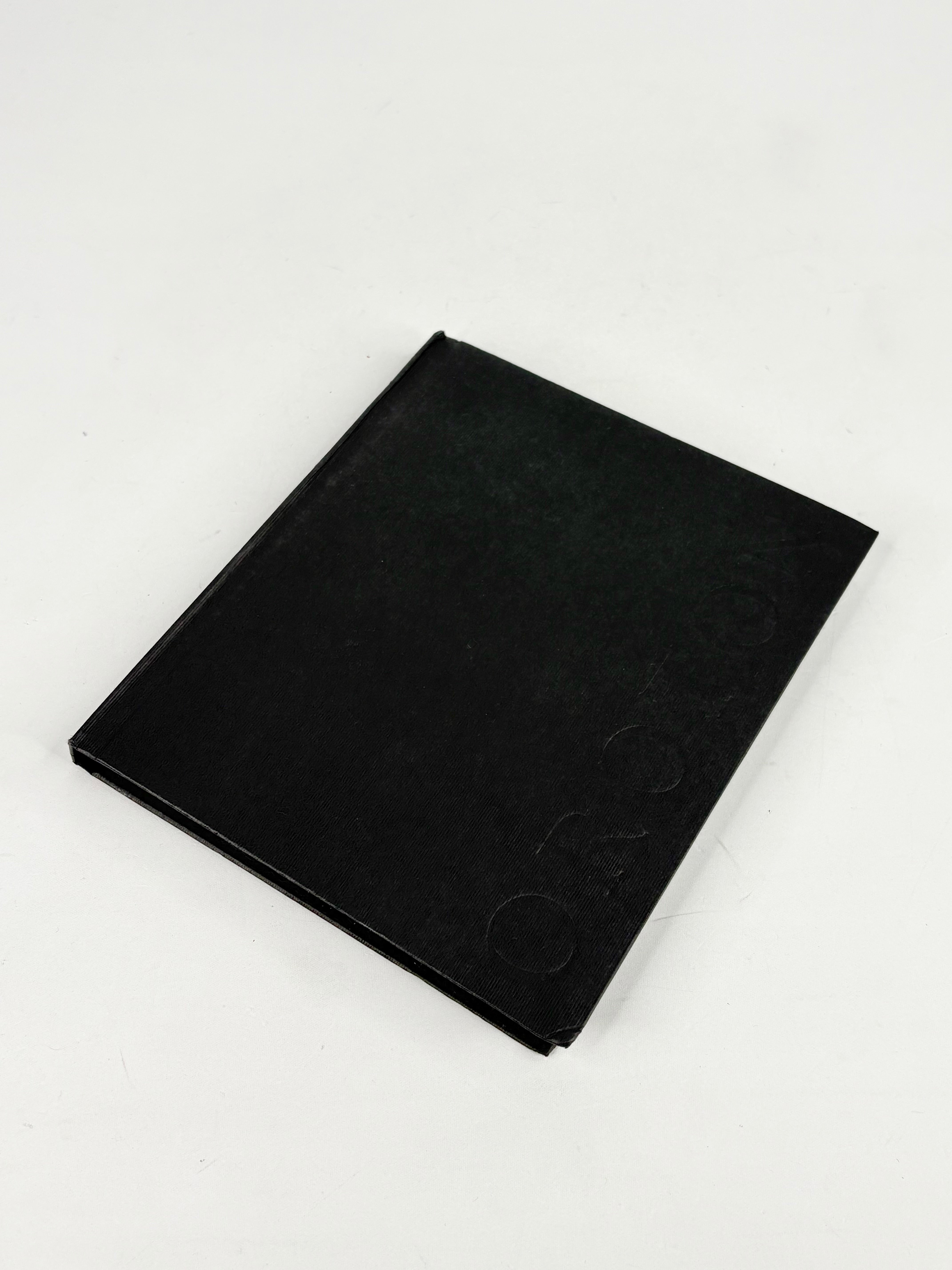 Oroton Black Hardcover Notebook