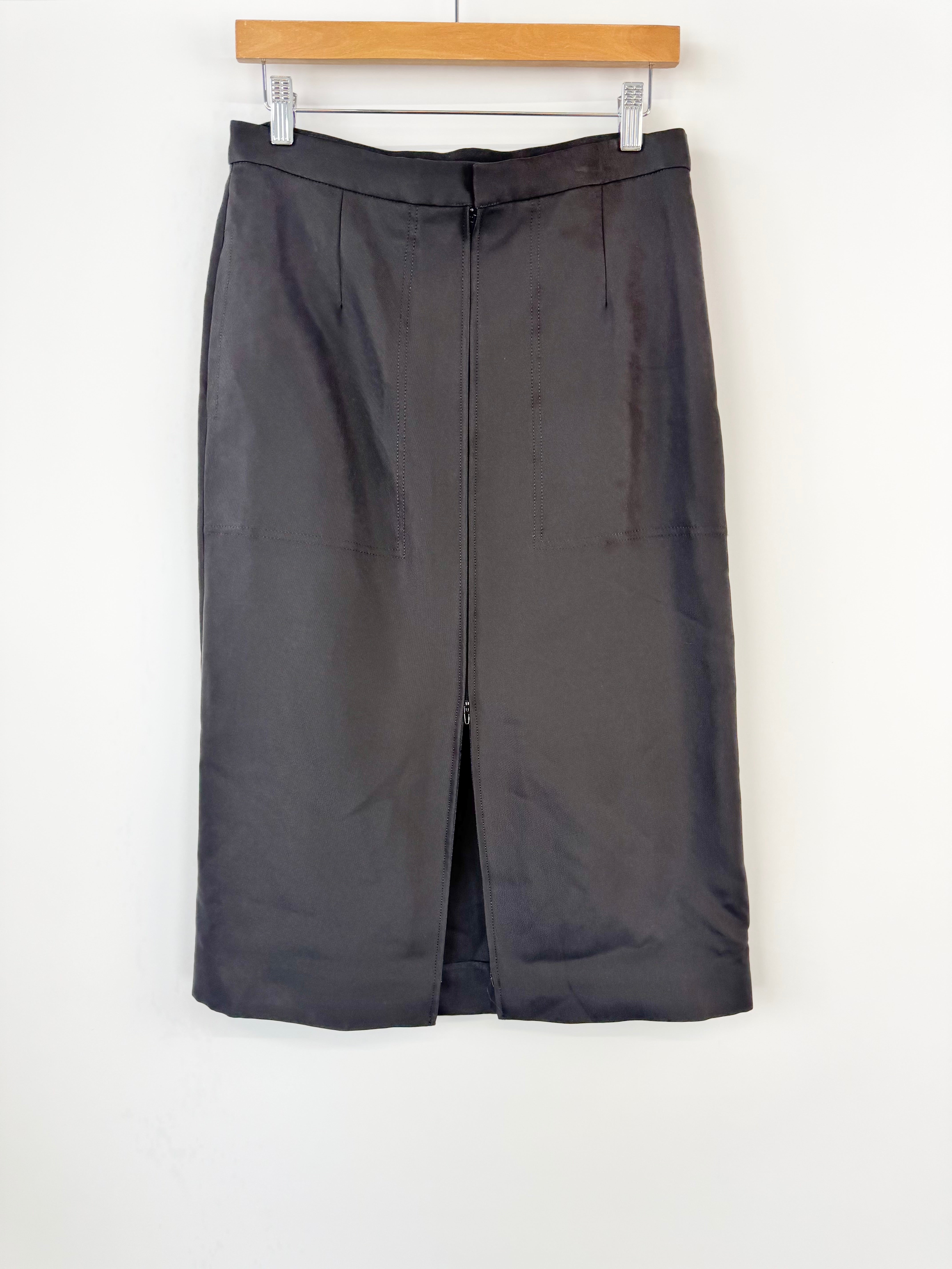 Scanlan Theodore Black Pencil Skirt - AU10