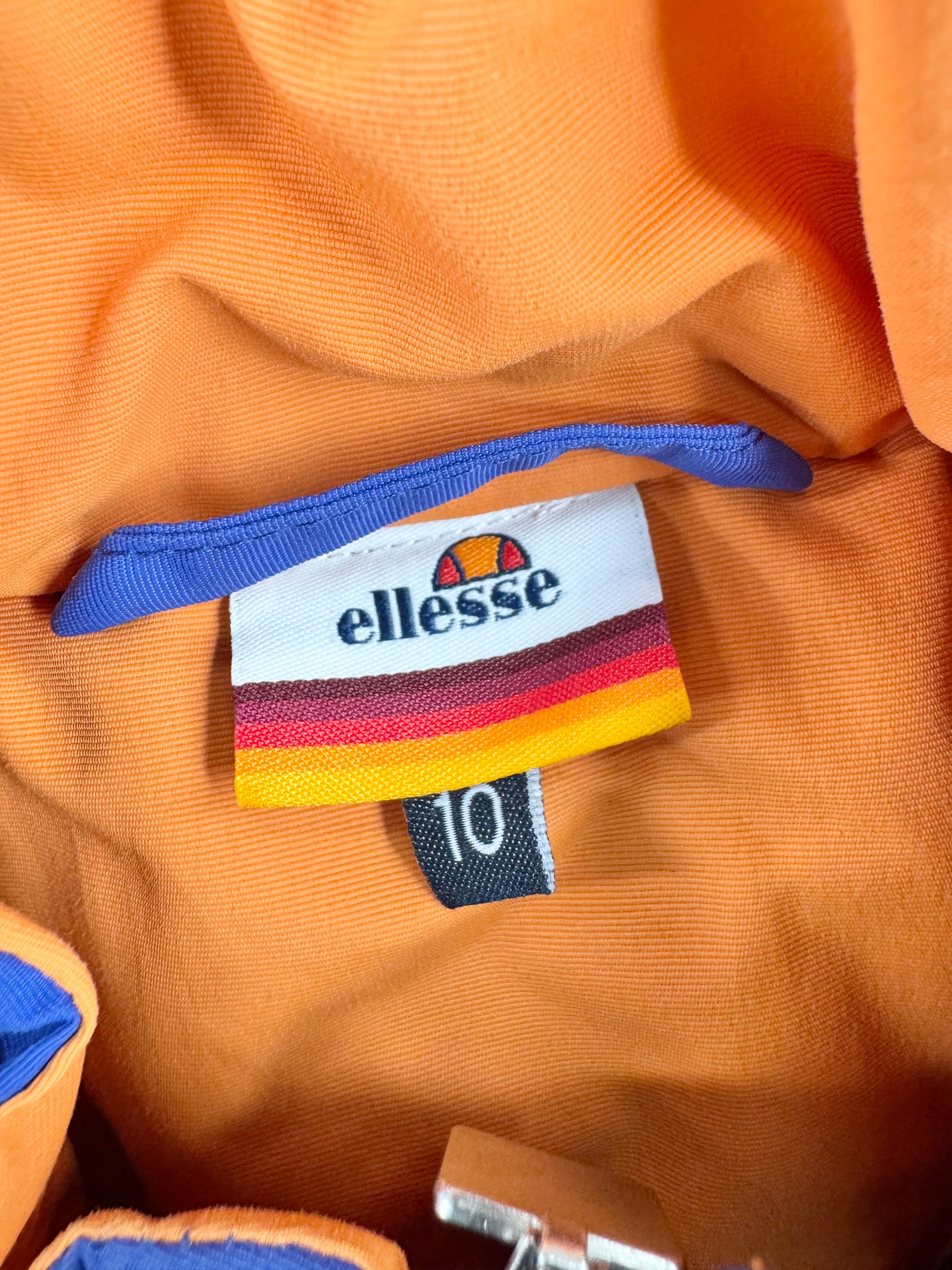 Ellesse Blue & Orange Puffy Jacket - AU10