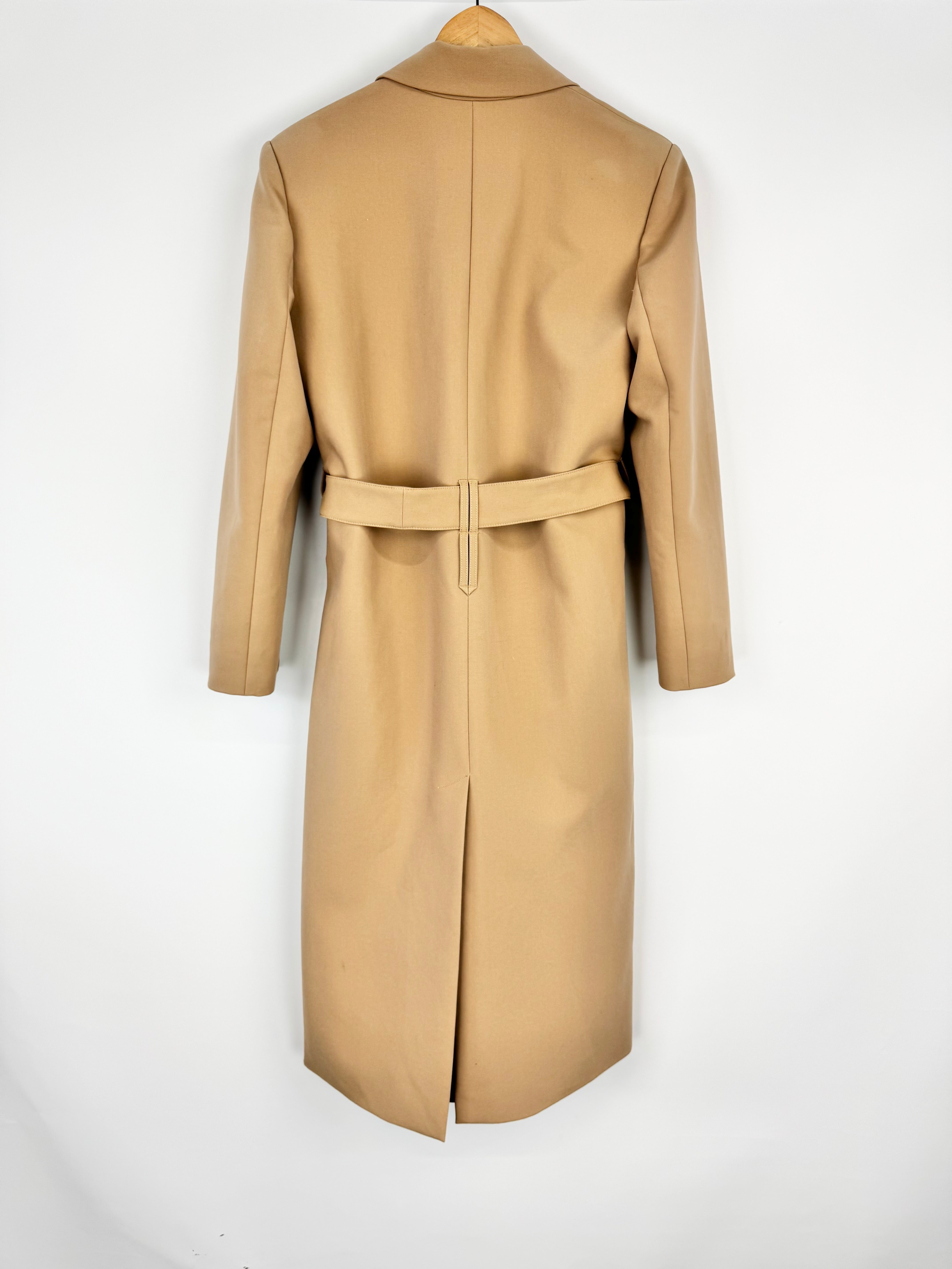 Camilla & Marc Camel Belted Open Front Trench Coat - AU8