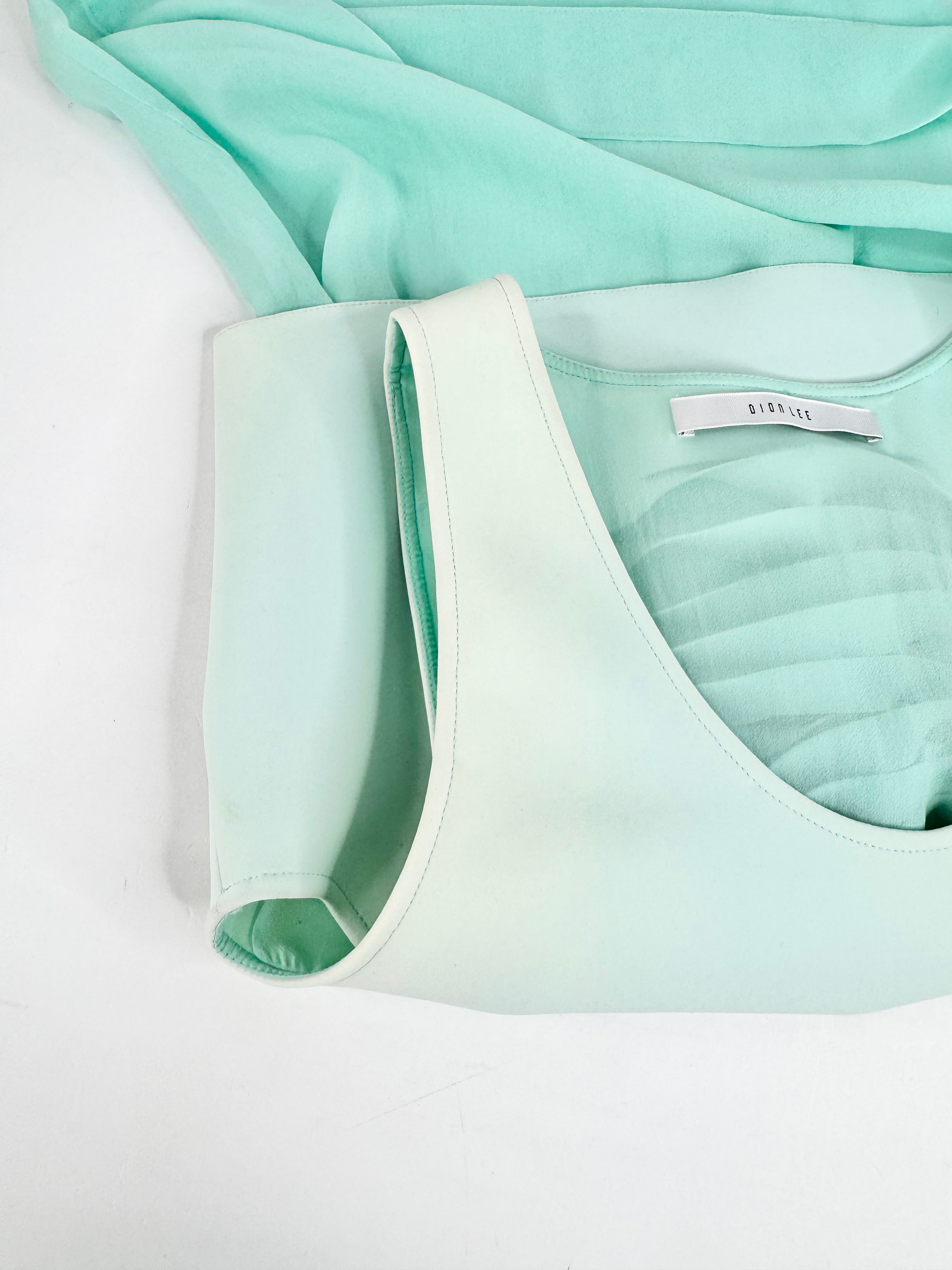 Dion Lee Aqua Sleeveless Top - AU10