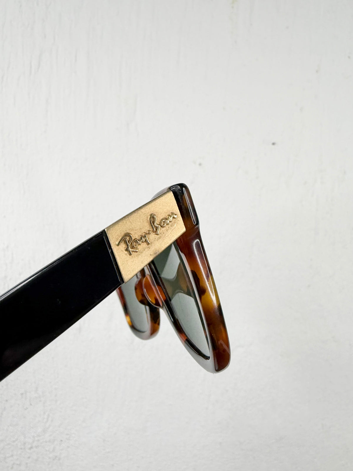 Vintage Bausch & Lomb Ray-Ban Tortoiseshell Wayfarer Sunglasses