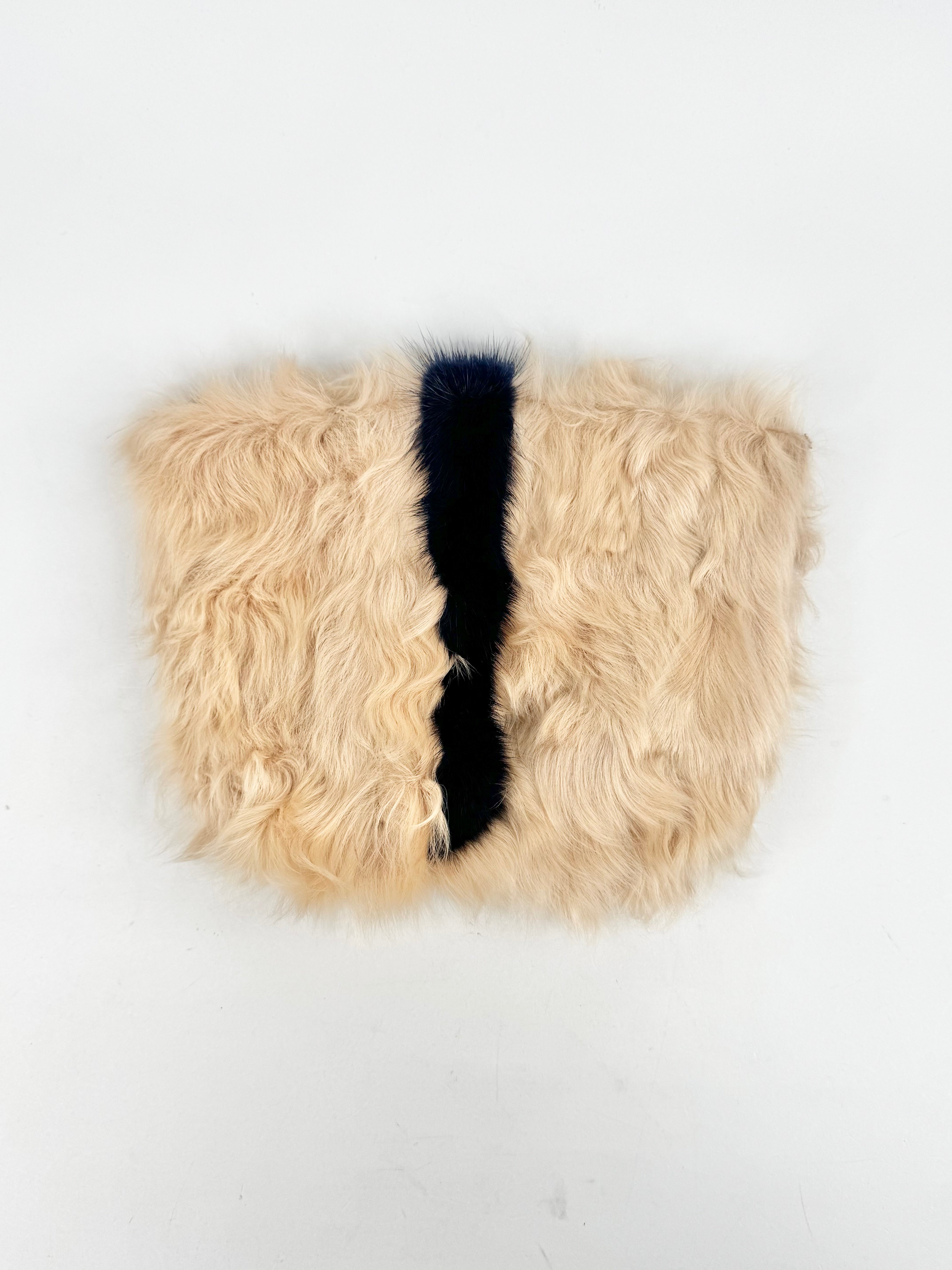 G. Chierichetti Milano Fur Clutch