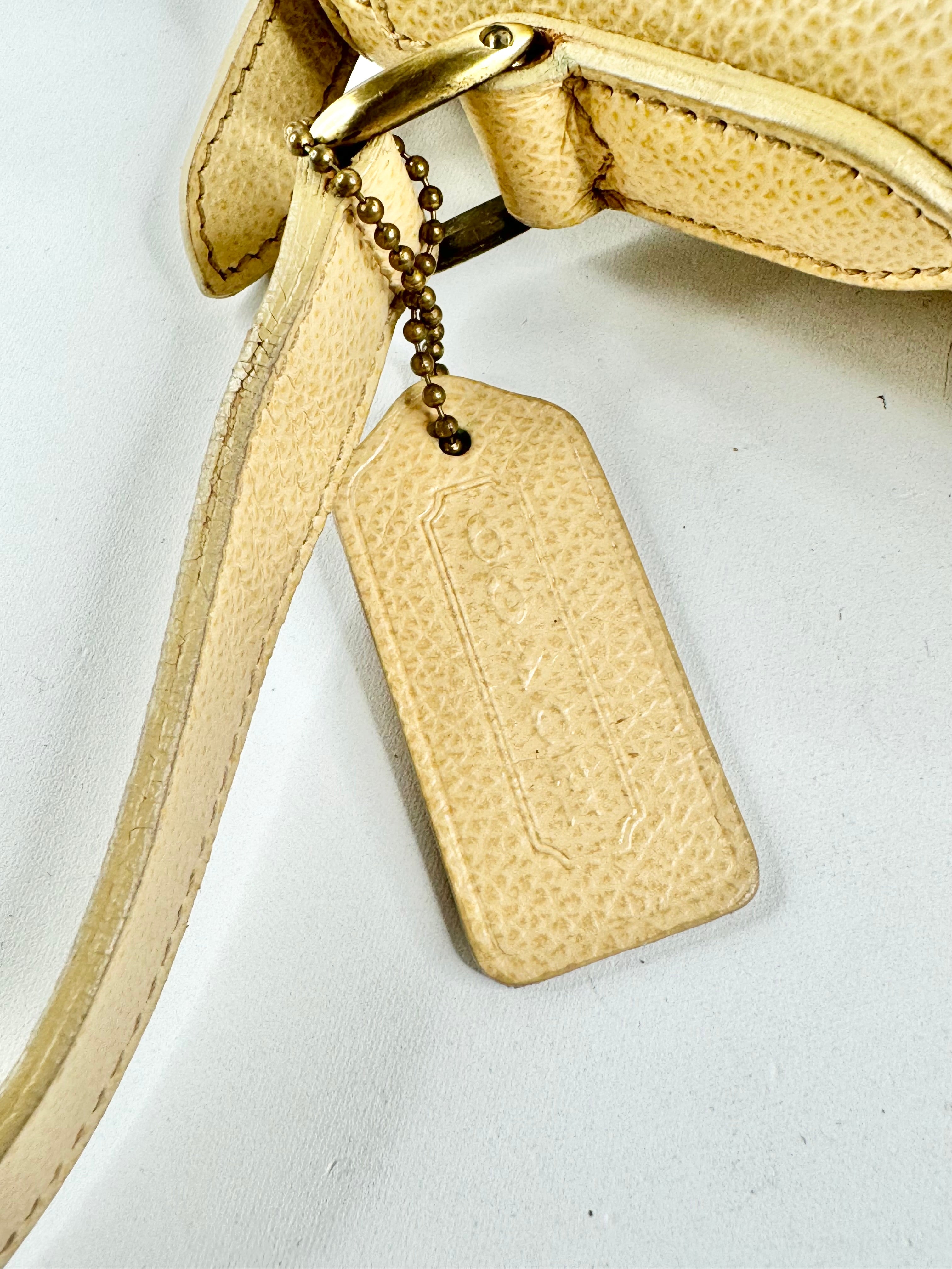 Coach Vanilla Cross Body Bag