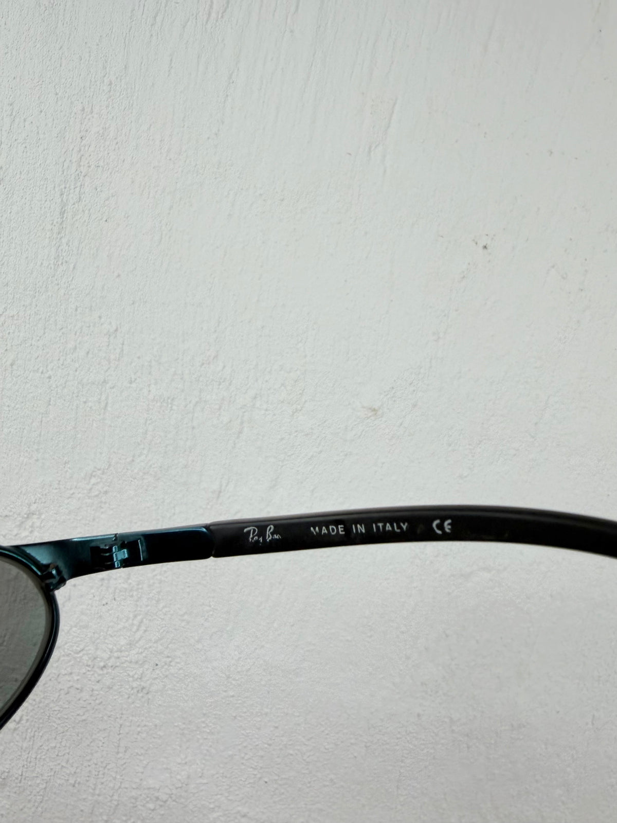 Ray-Ban Metallic Blue Italian Made Sunglasses