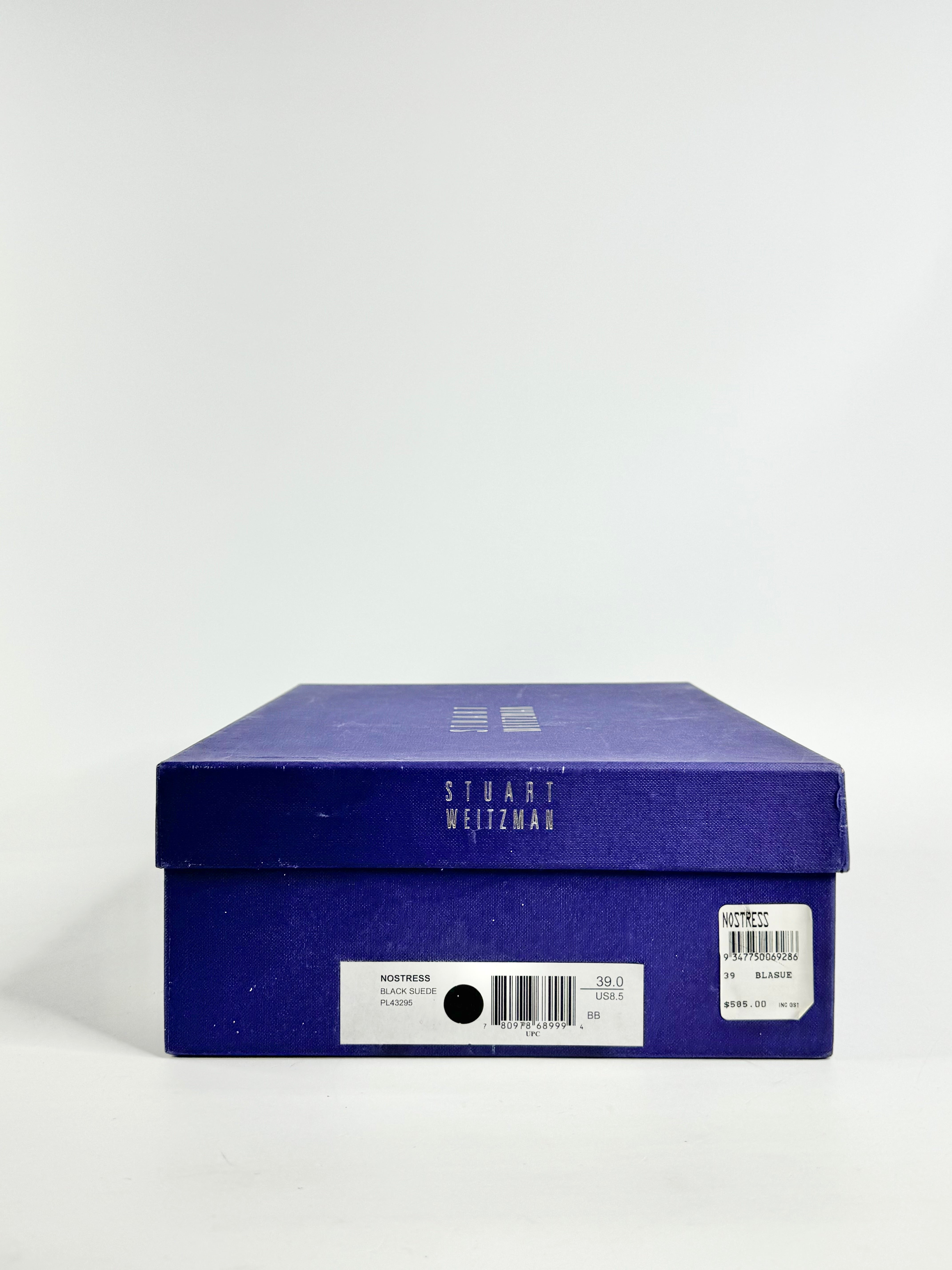 Stuart Weitzman Black Suede 'Nostress' Ankle Boots - EU39