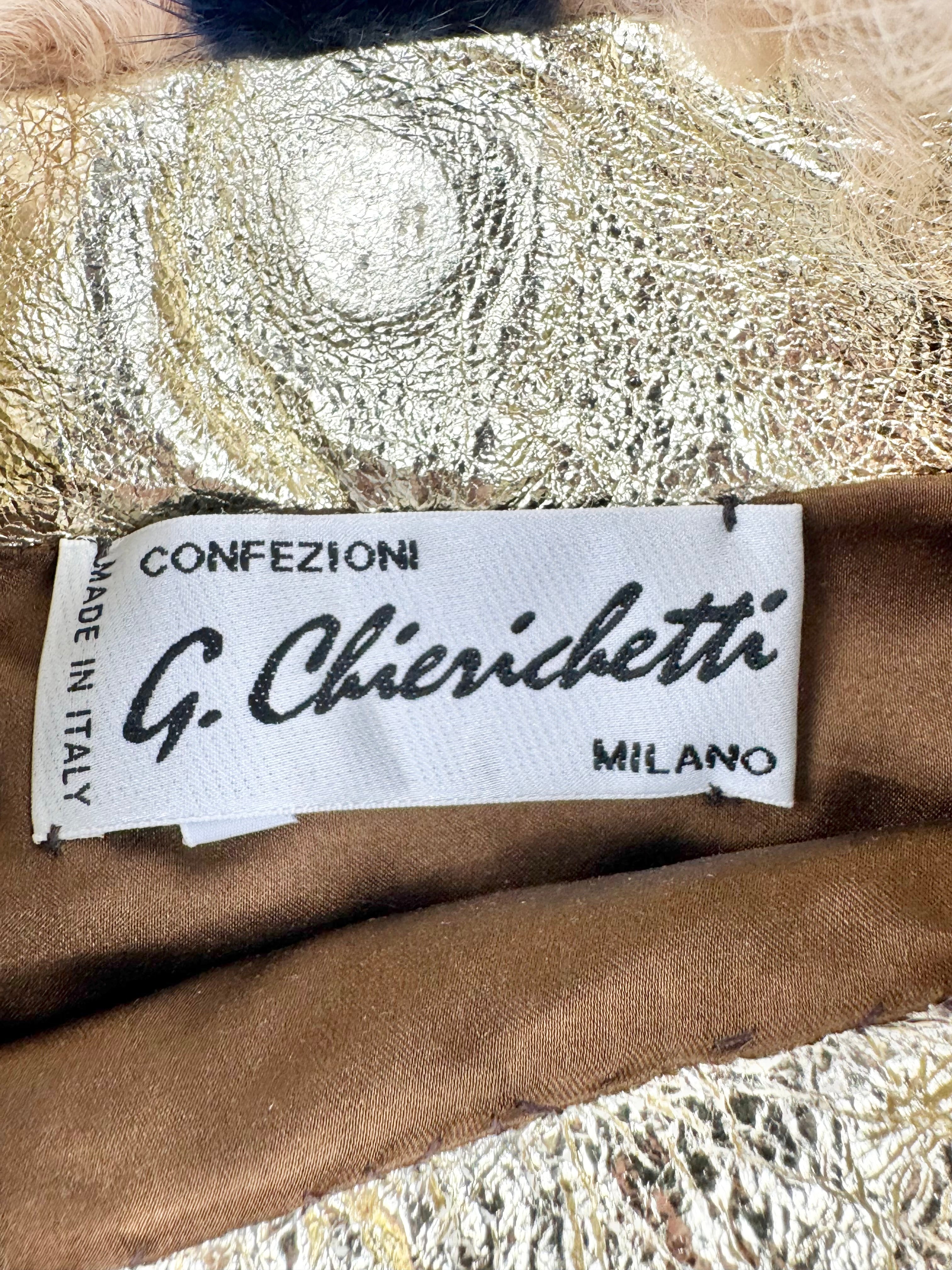G. Chierichetti Milano Fur Clutch