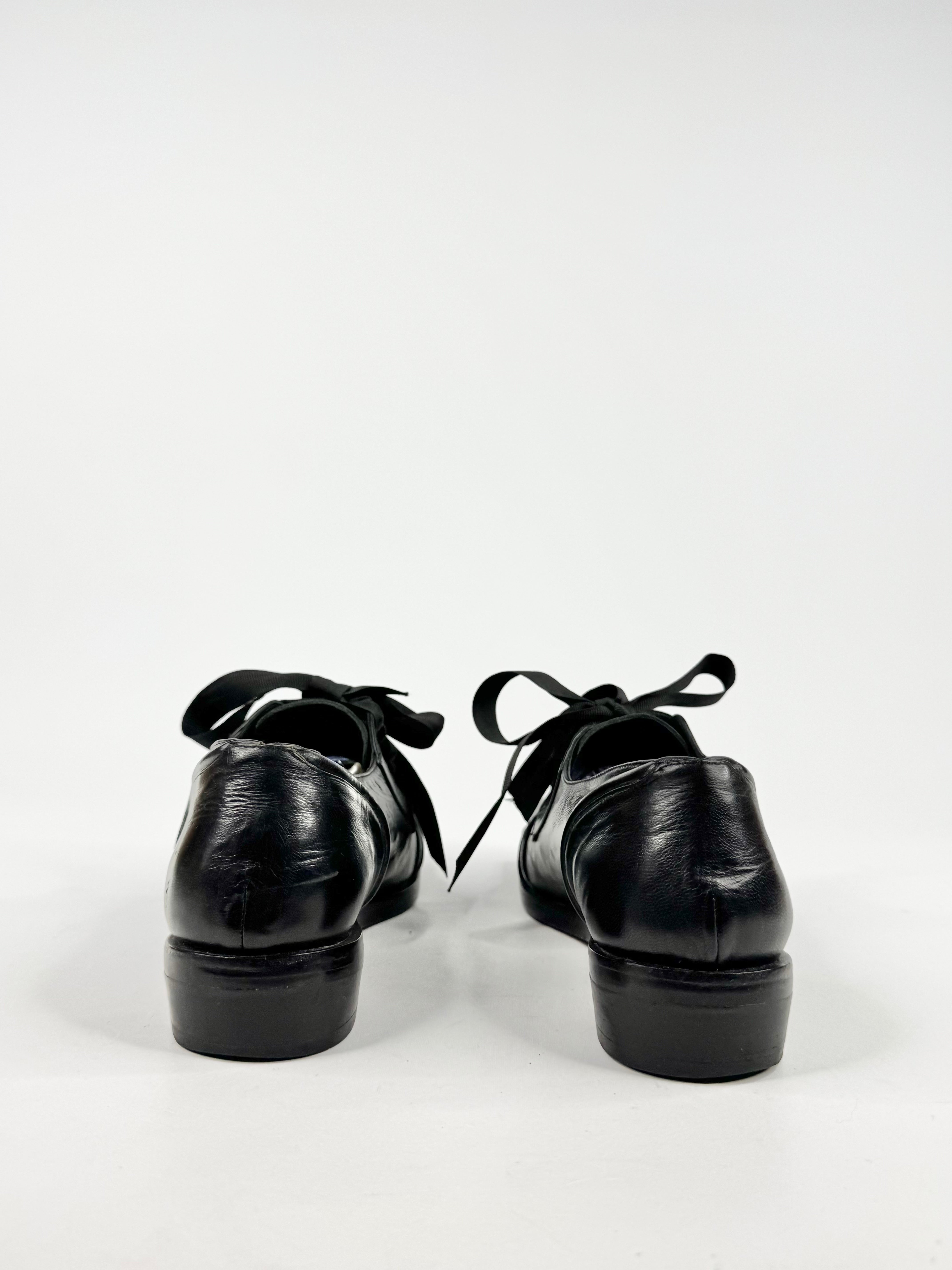 Preston ZLY Black 'Sojourner' Lace Up Shoes - EU37