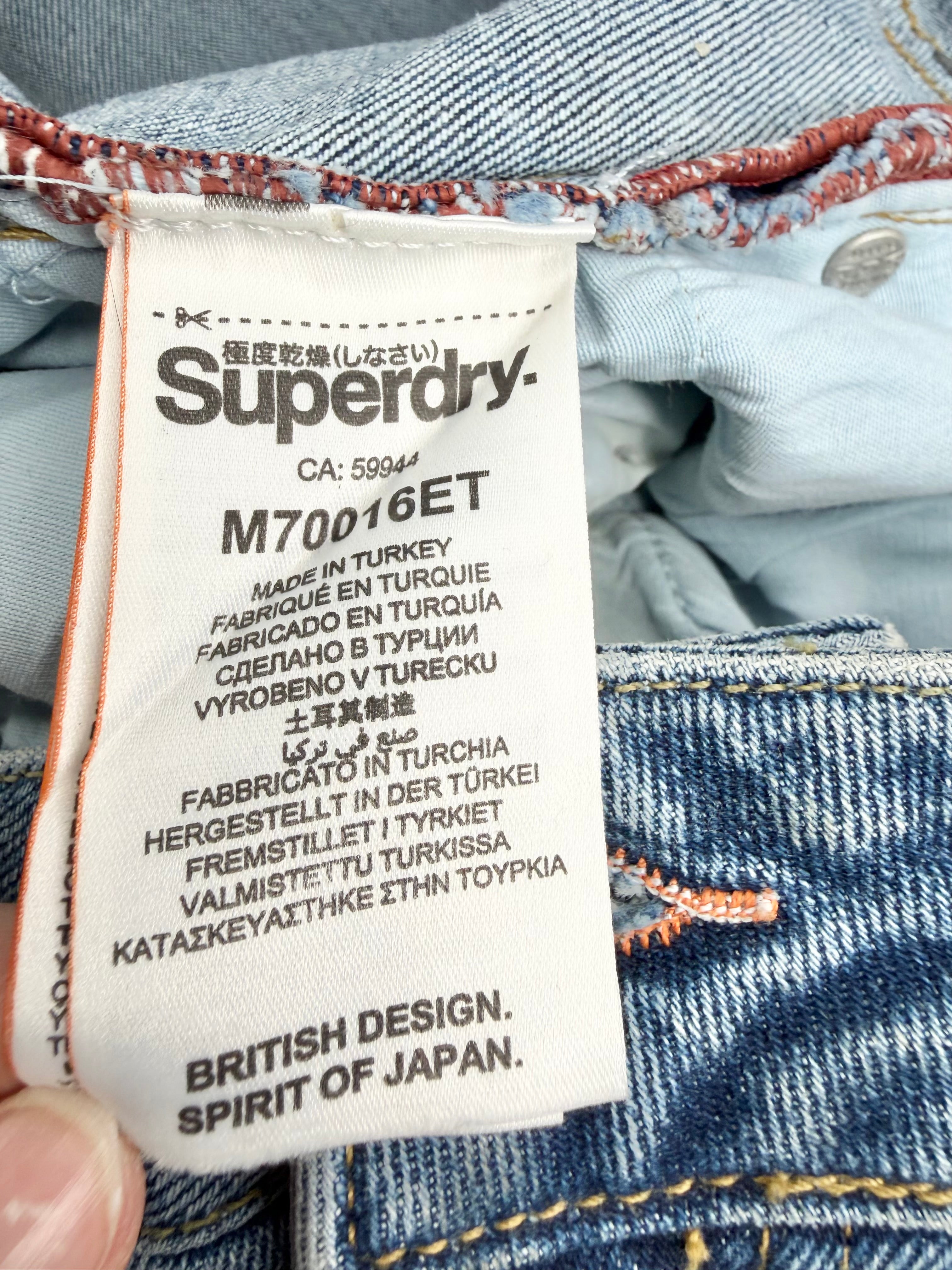 Superdry Vintage Fit Denim Jeans - 34