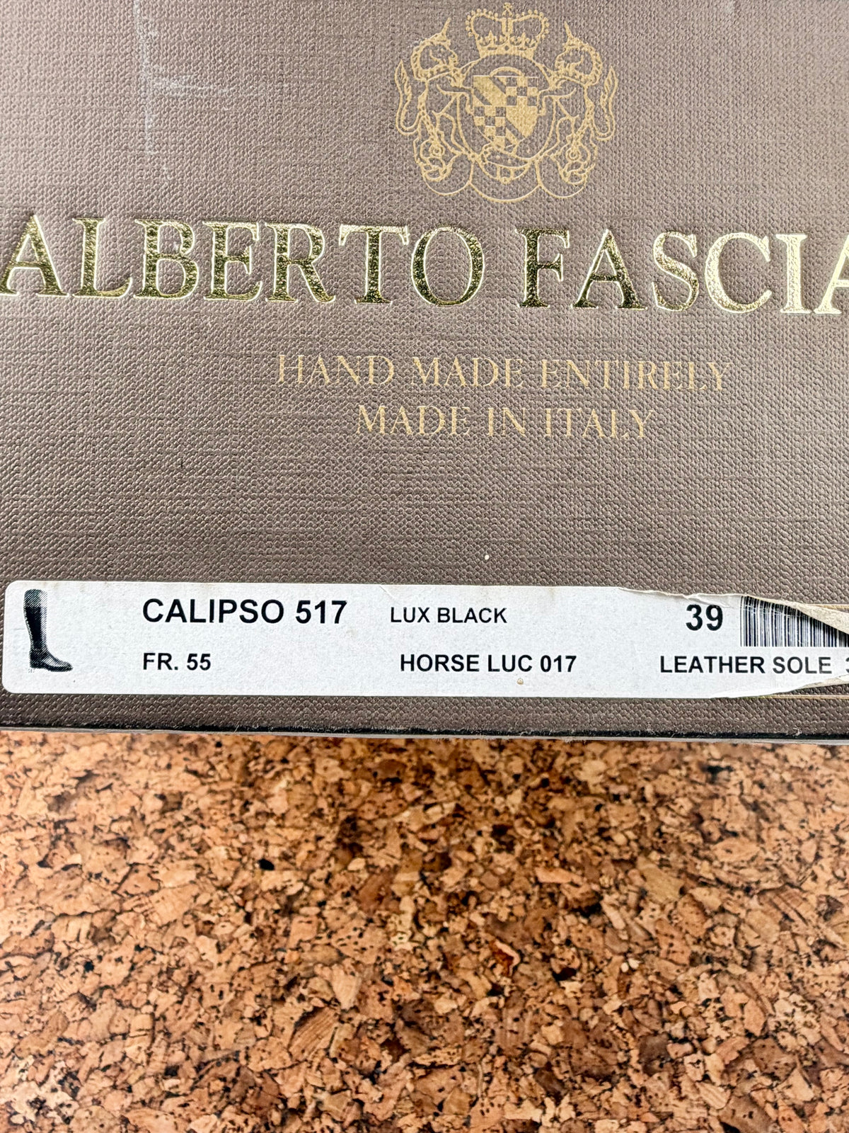 Alberto Fasciani Black & Tan Leather Riding Boots - EU39