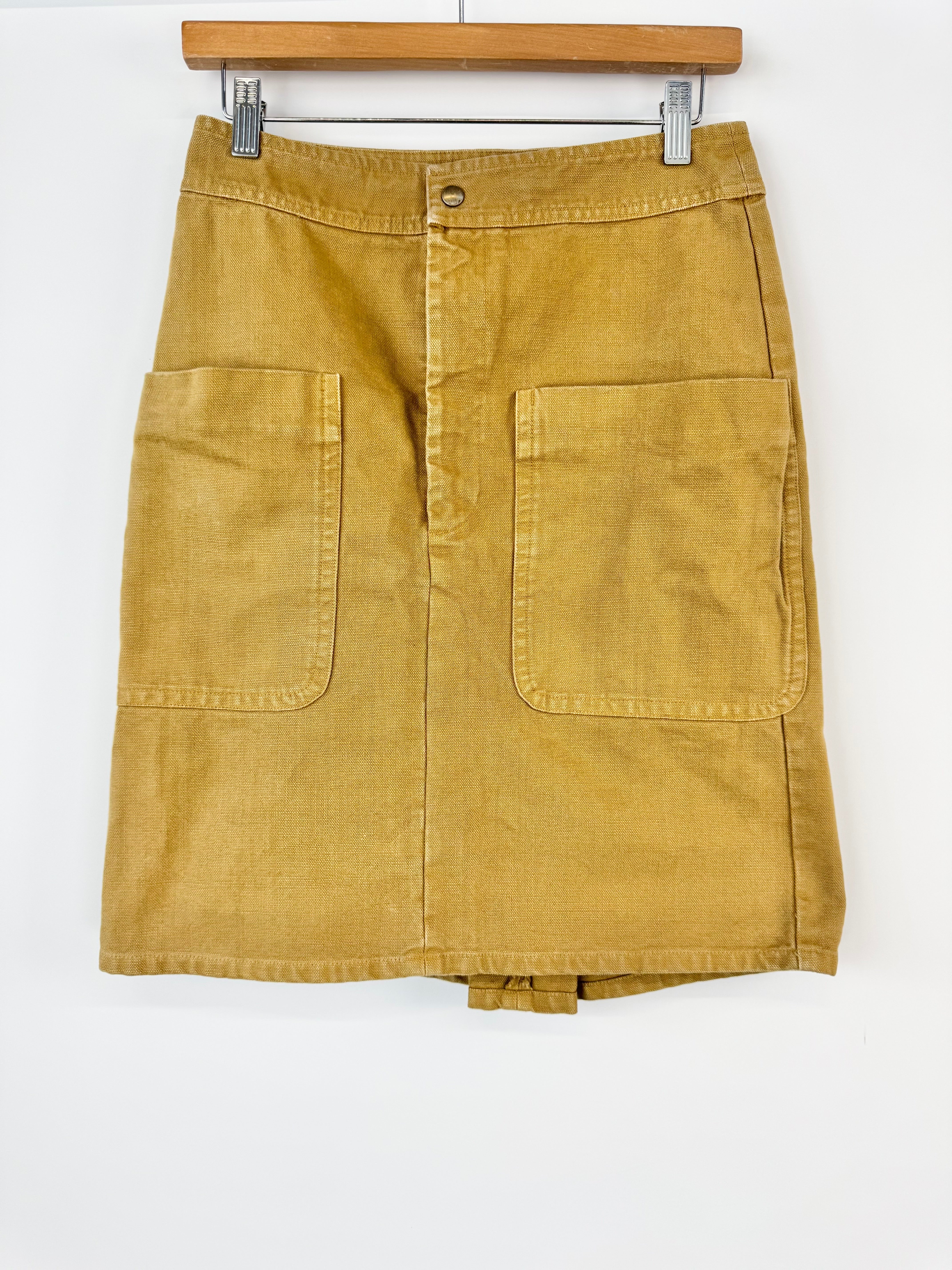 Isable Marant Etoile Khaki Mini Skirt - AU8