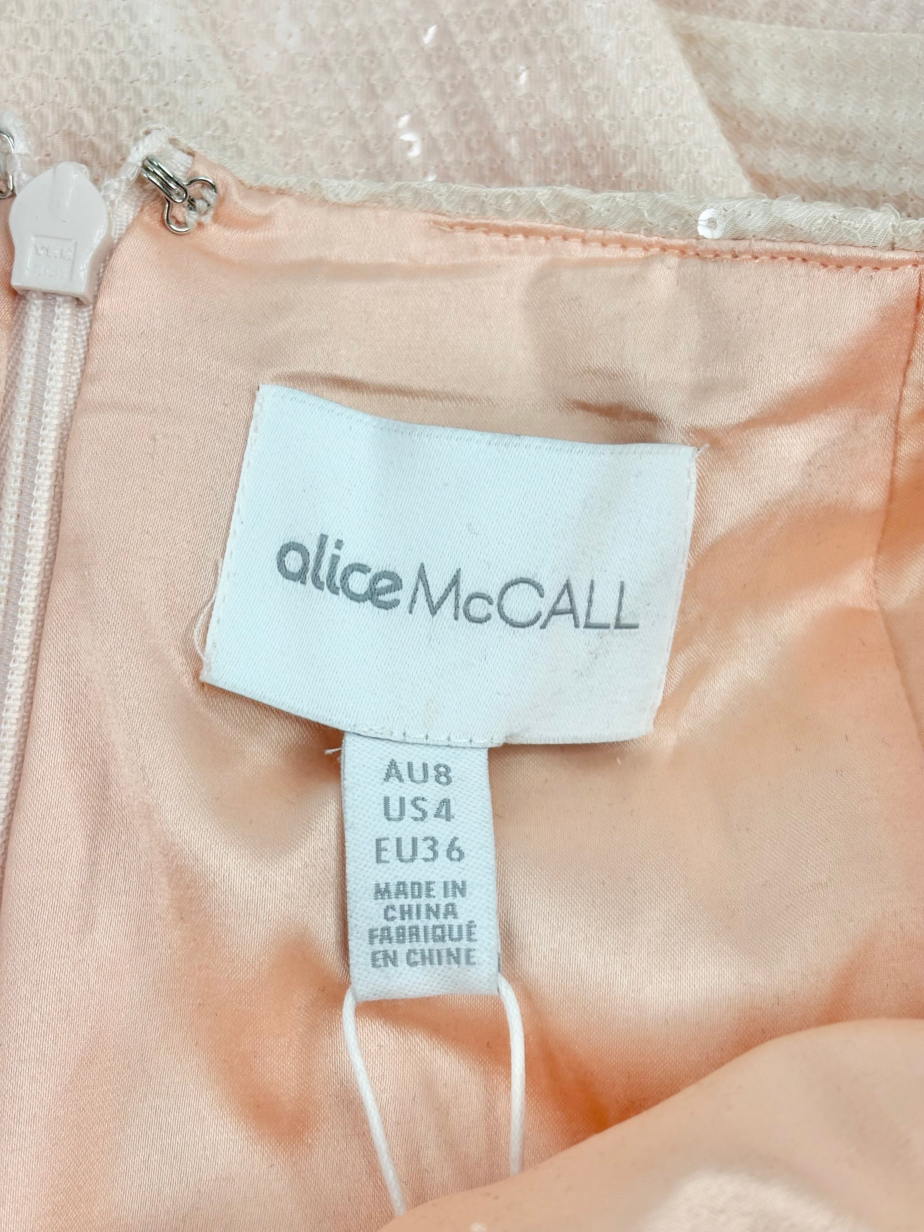 Alice McCall Tan Sequined 'Night Sky' Jumpsuit - AU8