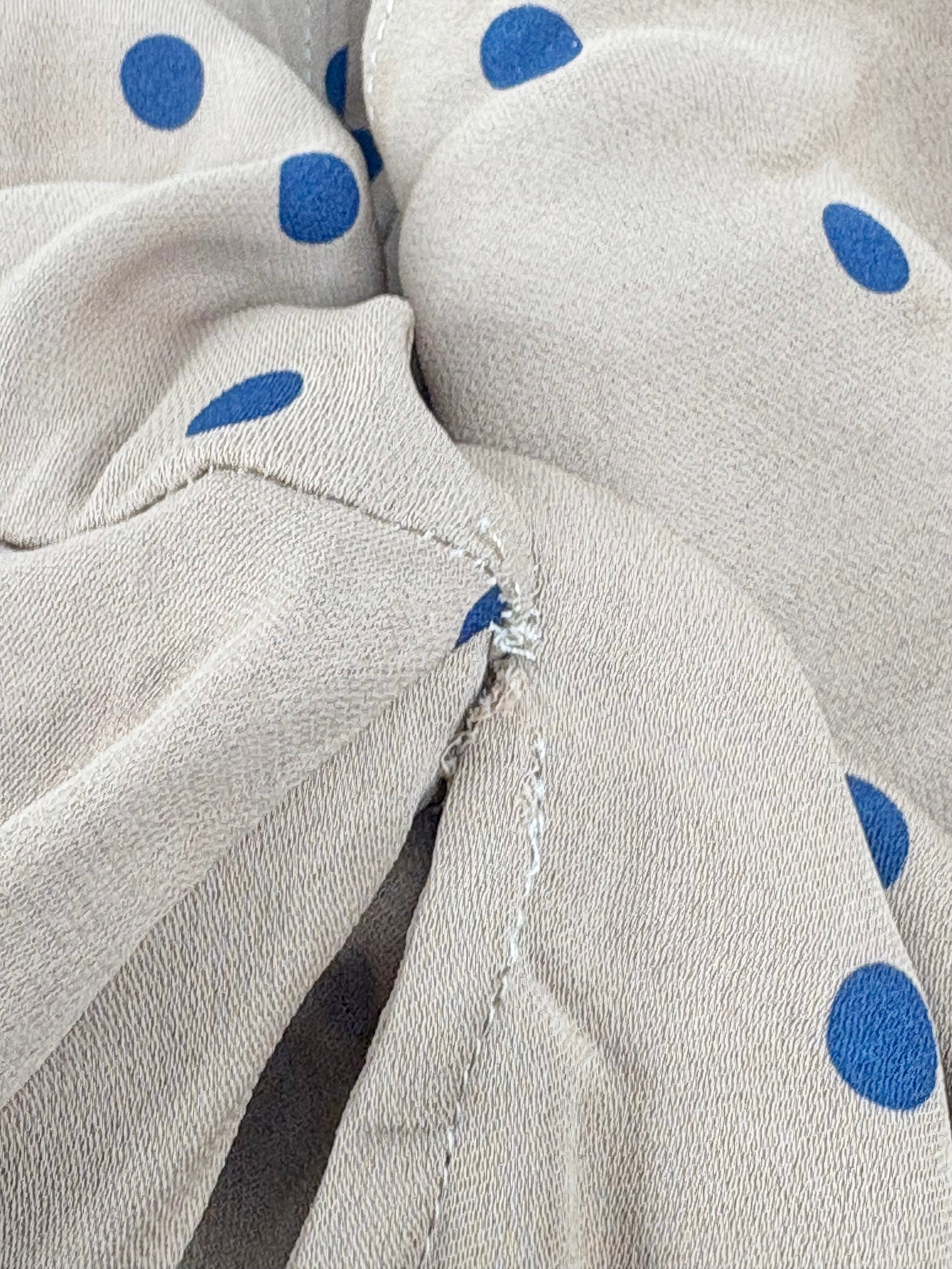 Paper London Macchiato Polka Dot Mini Dress - AU10