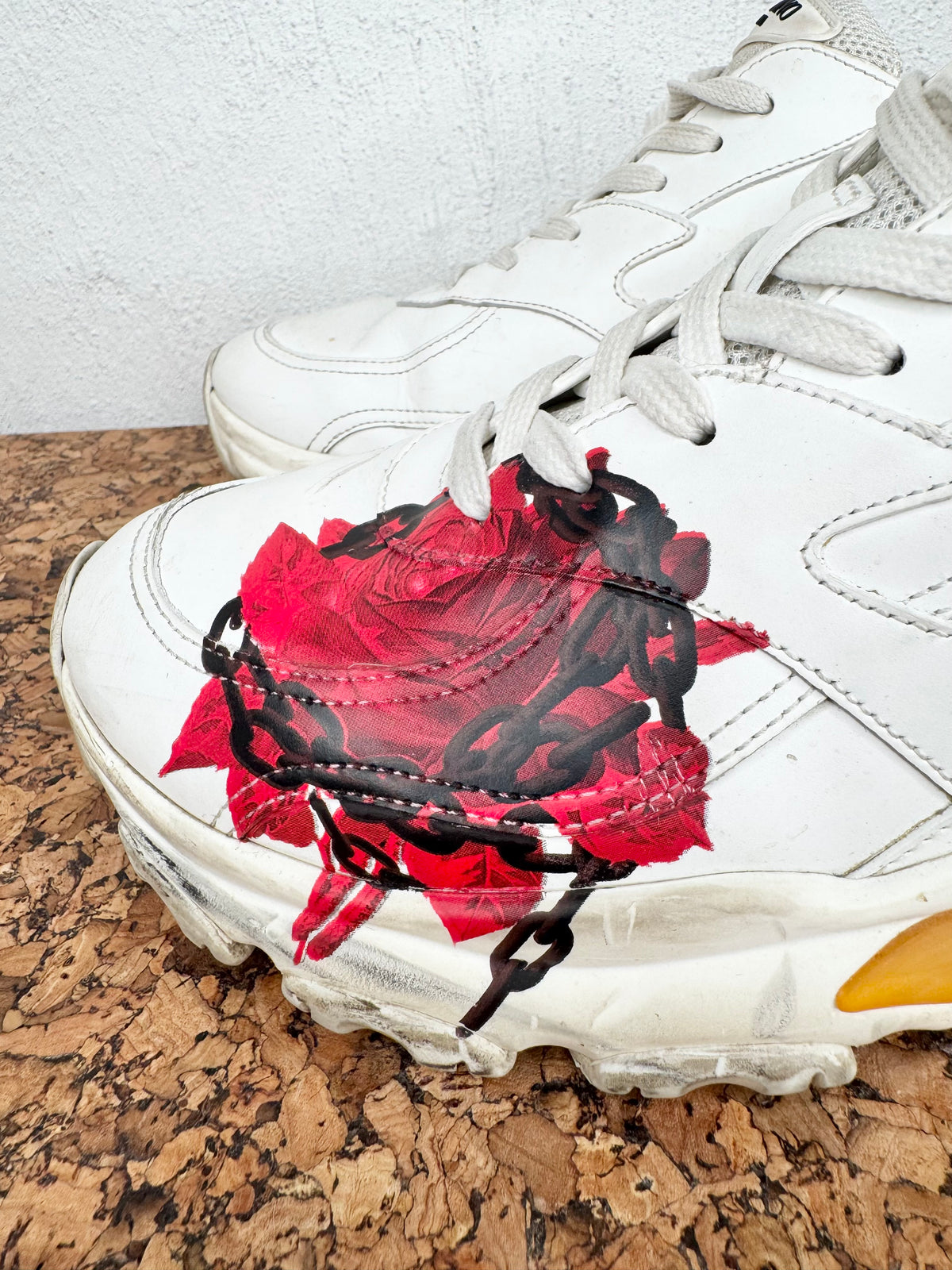Valentino Garavani x UNDERCOVER Rose Pattern 'Bounce' Sneakers - EU40