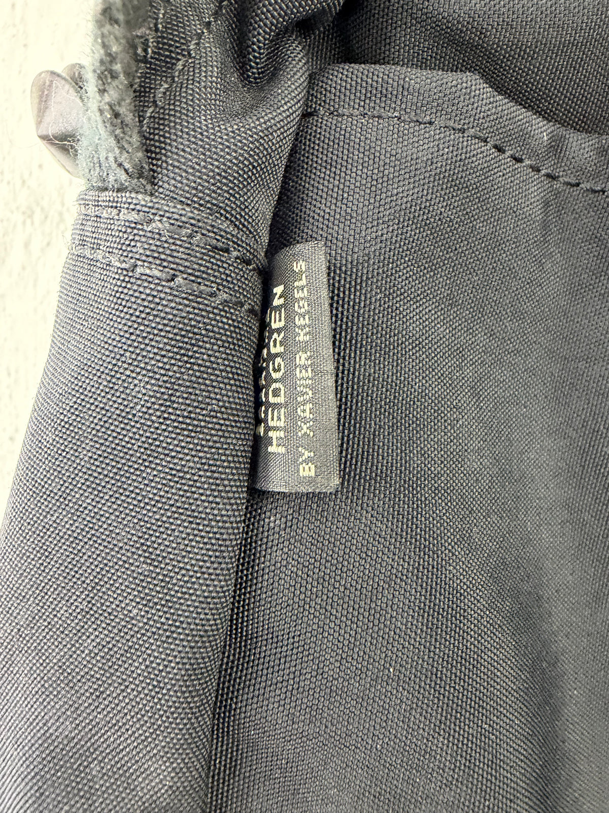 90s era Hedgren Black Messenger Bag