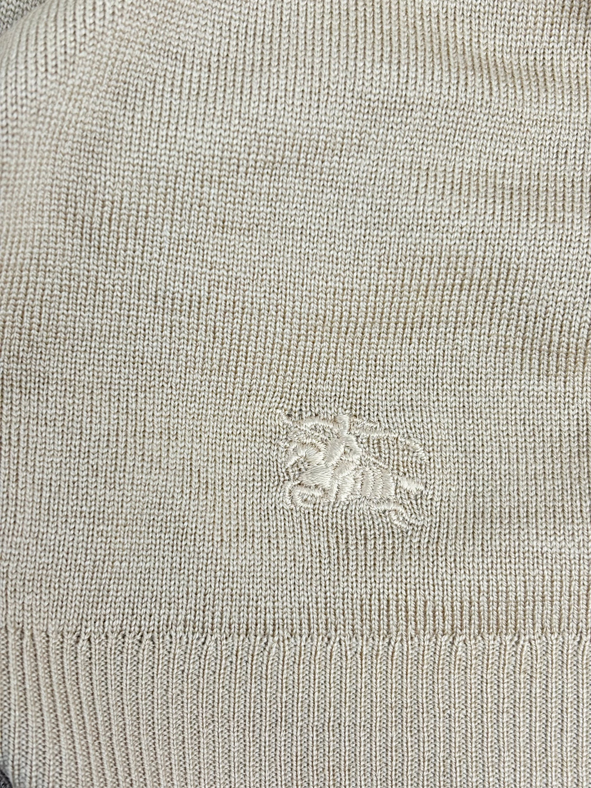 Burberrys of London Tan Merino Wool Turtle-Neck Sweater - AU8/10