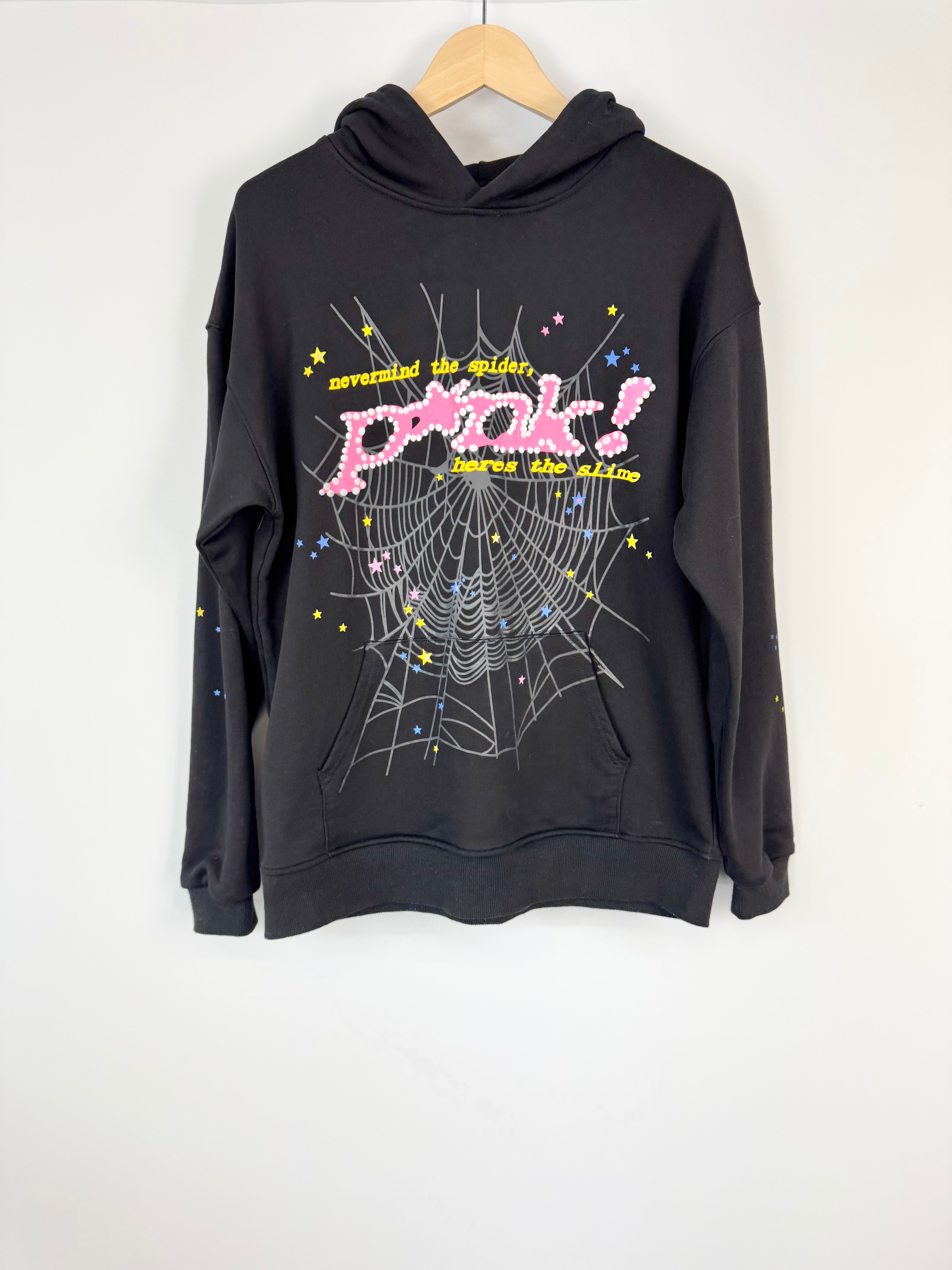 SP5DER 'P*NK' Hoodie and Sweatpants Set - M