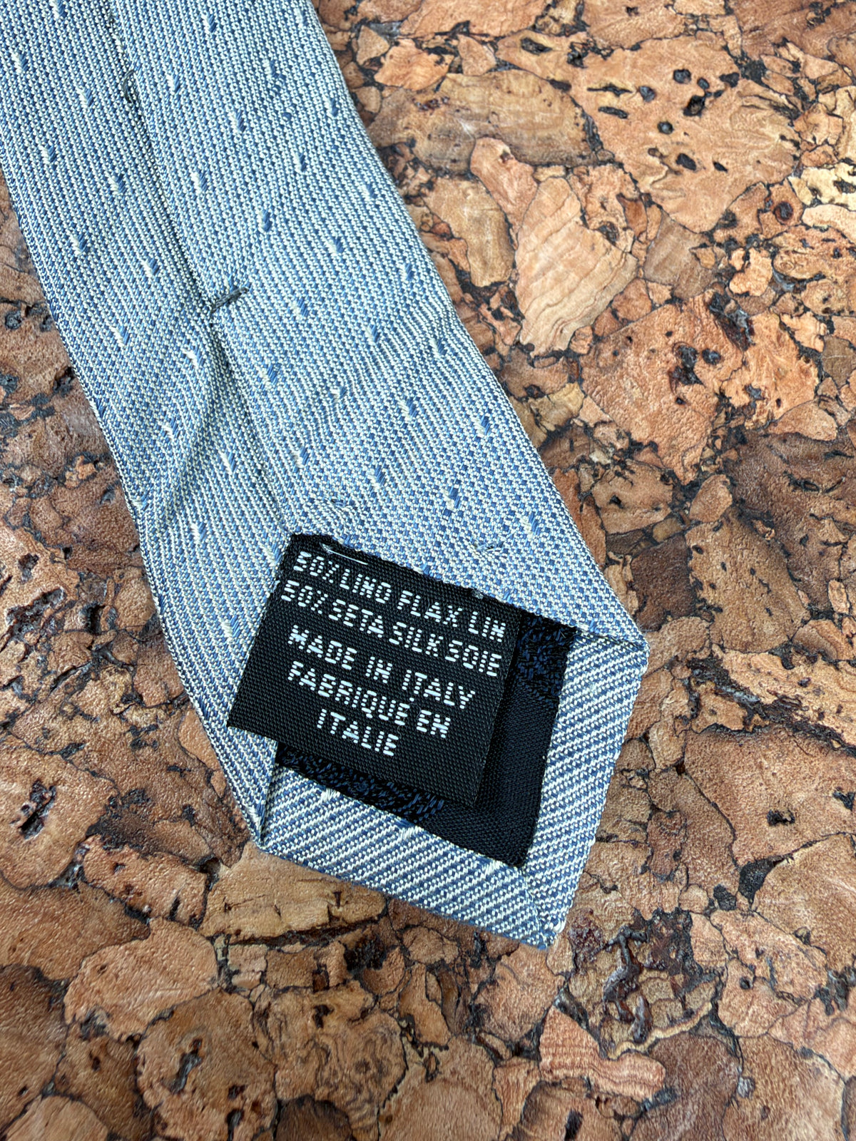 Versace Classic V2 Grey & Blue Medallion Motif Silk Tie