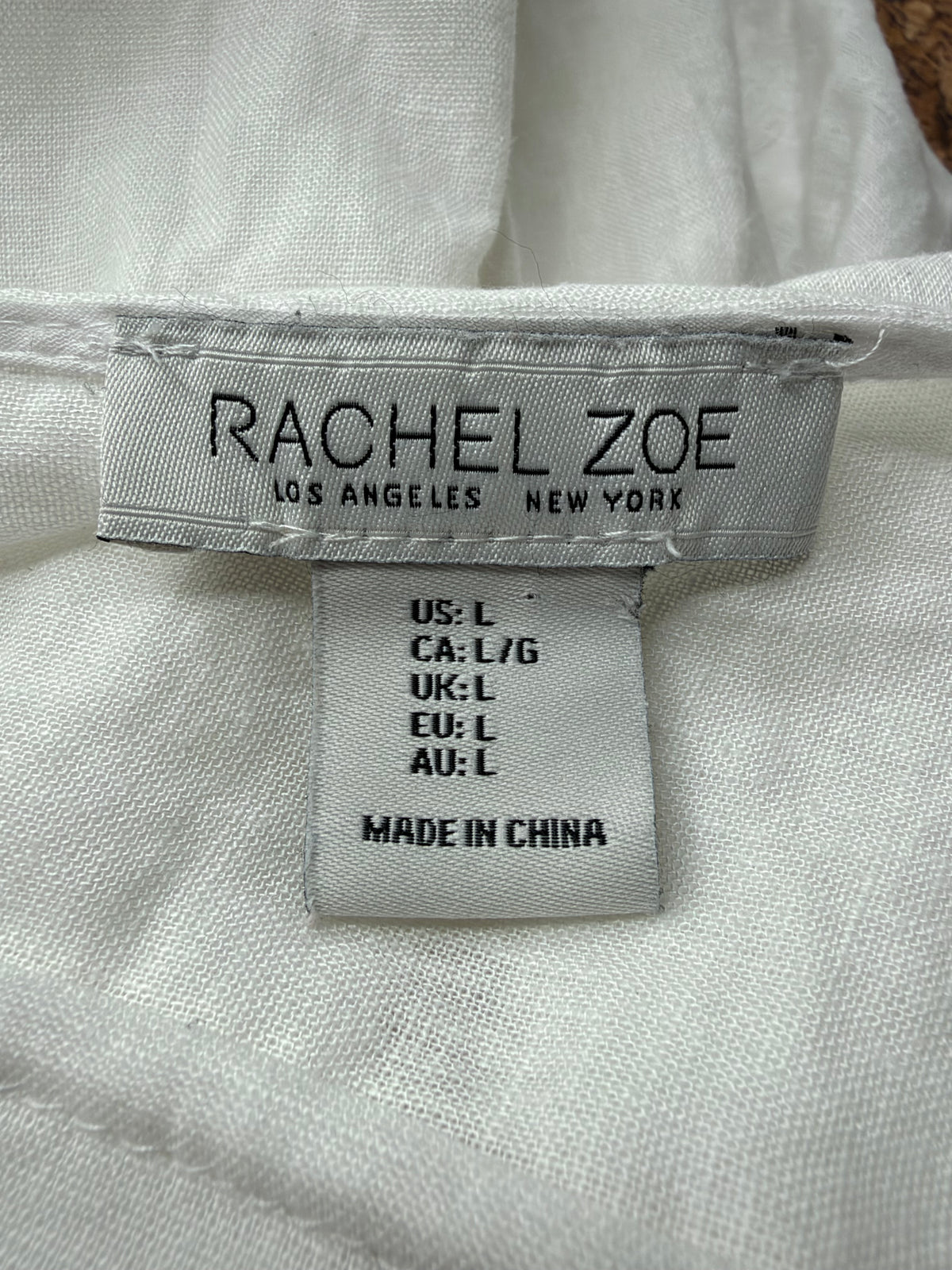 Rachel Zoe White Tassel Embellished Tunic - AU12