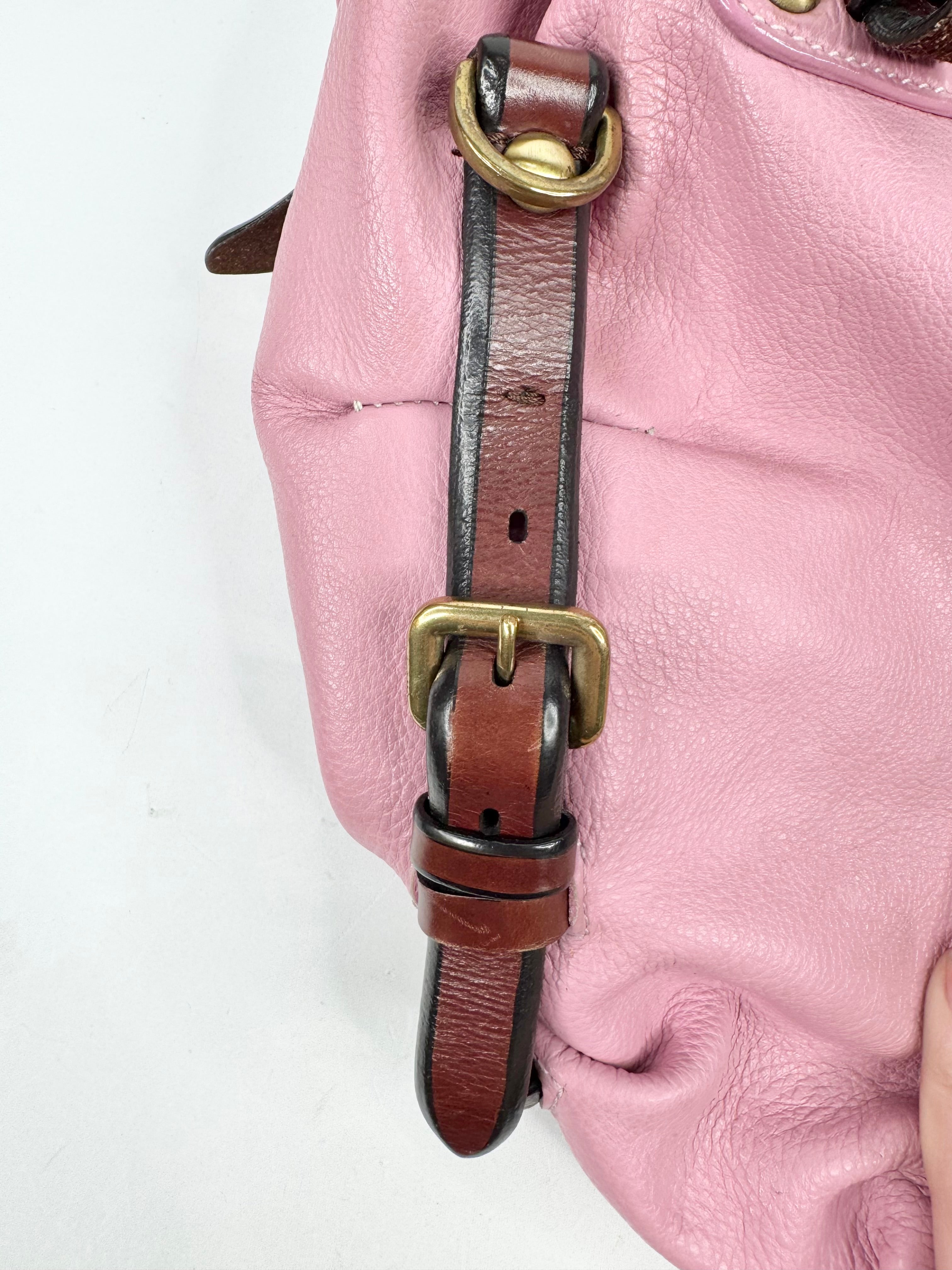 Prada Blossom Pink Hobo Bag