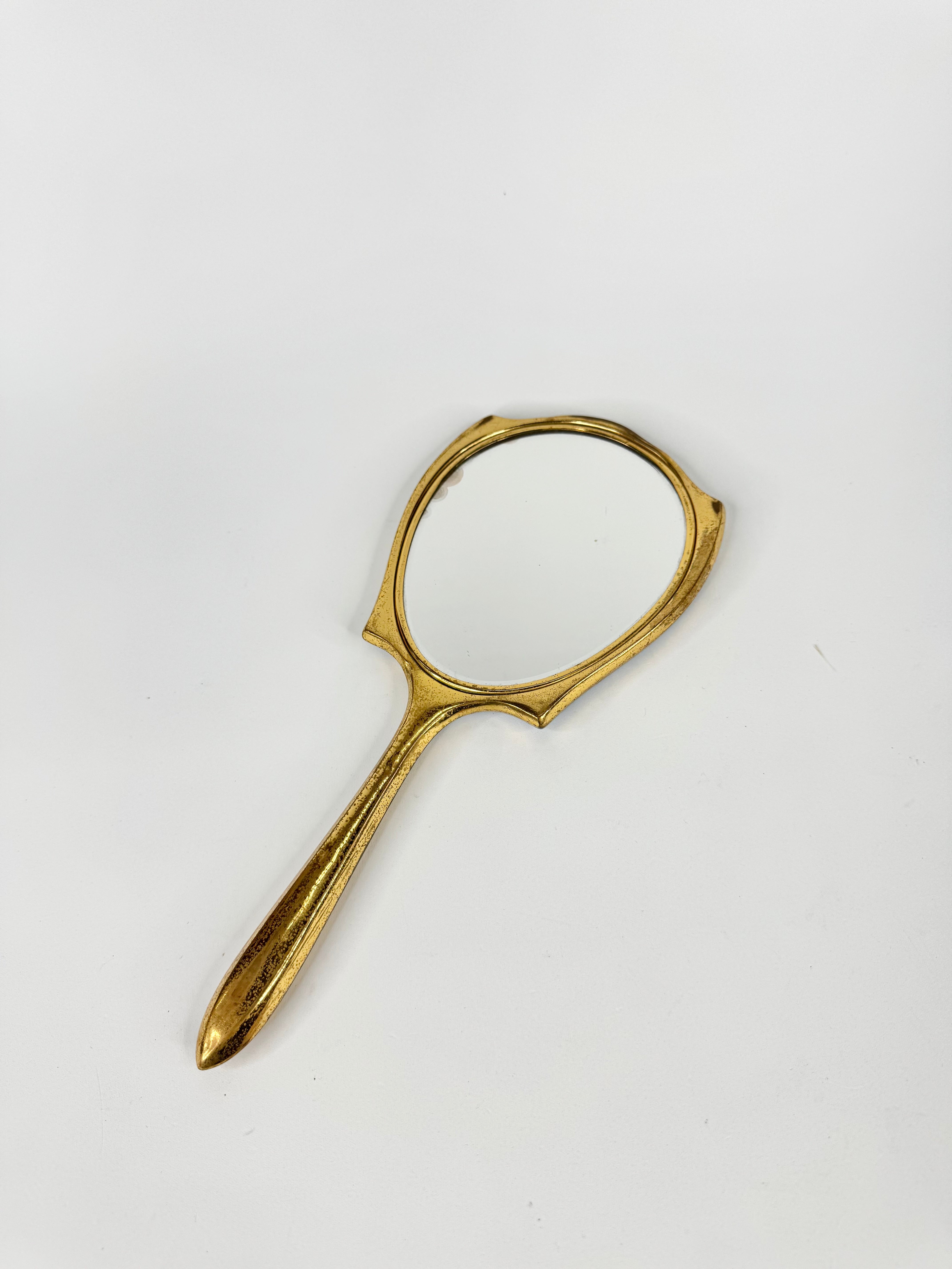 Vintage Art Deco Blue Guilloché Enamel Vanity Set