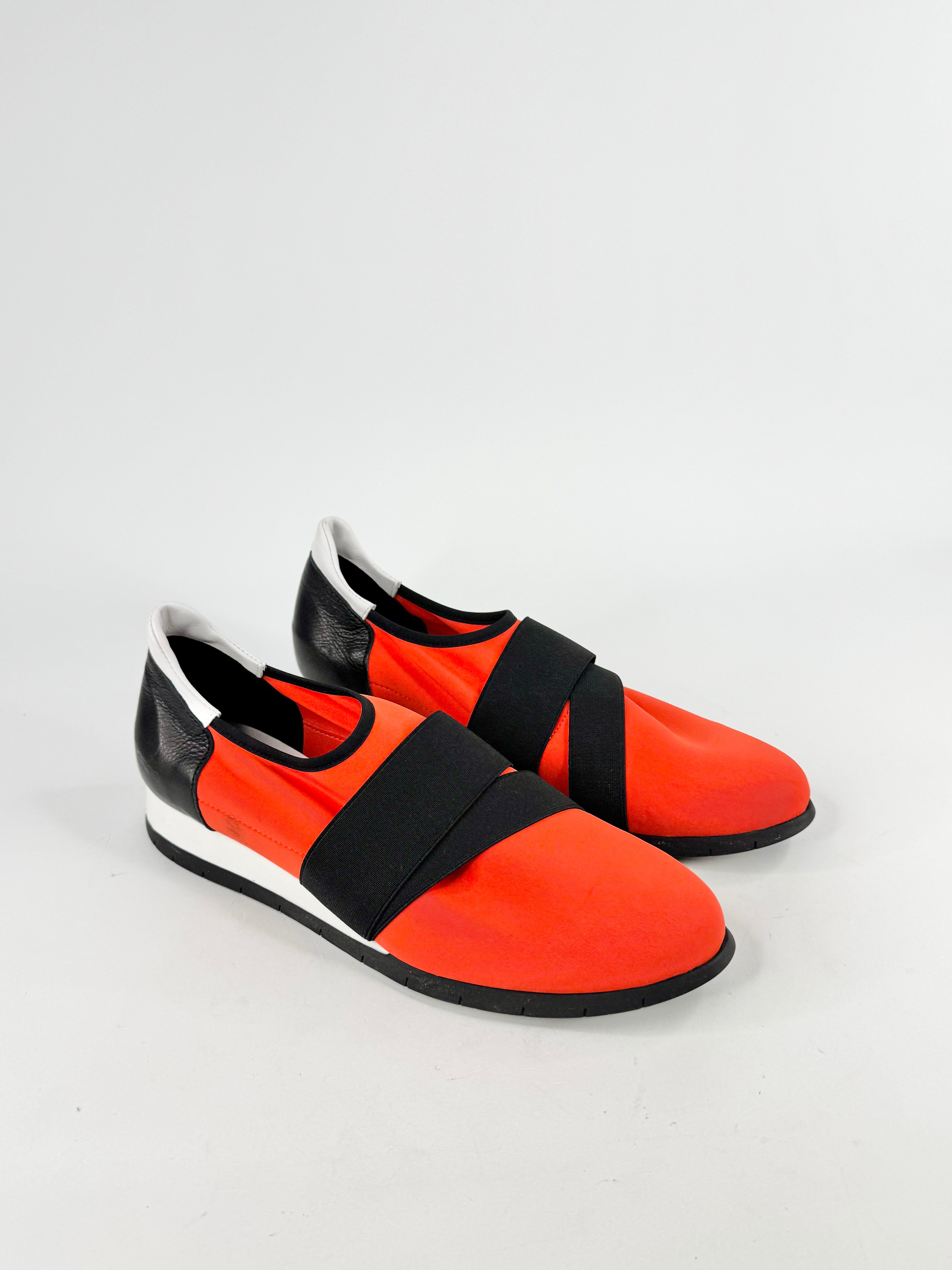 Arche Safety Orange Neoprene Sneakers - EU42