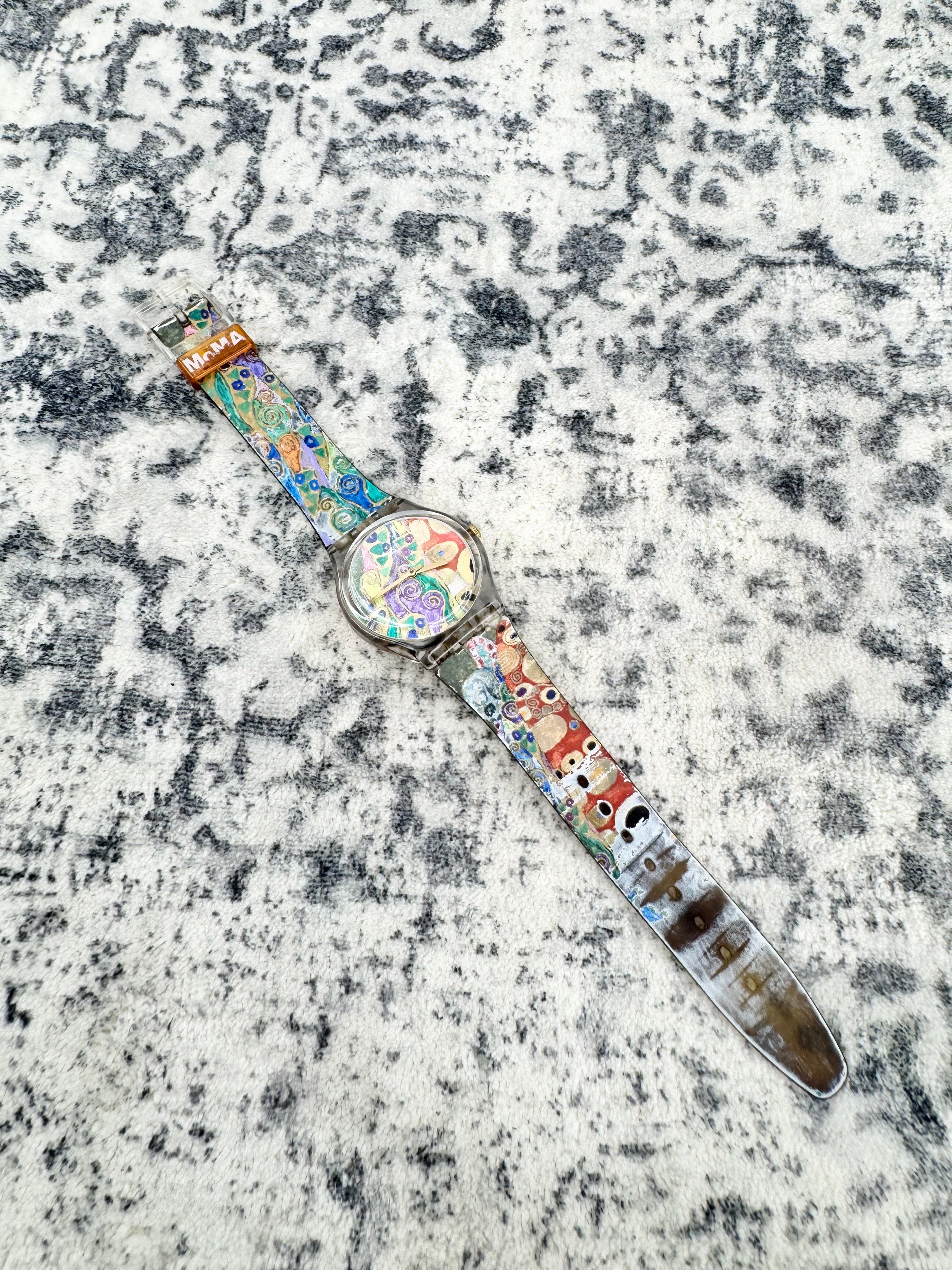 Swatch Hope II by Gustav Klimt Patterned Watch