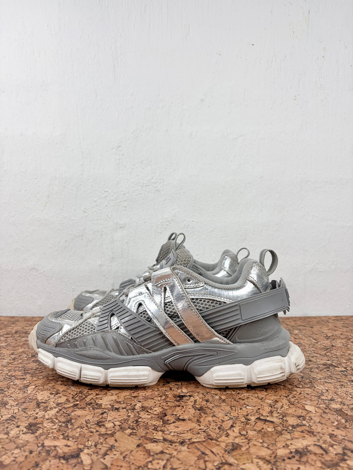 Juun. J 2019 Silver Strap Technical Sneakers - EU41