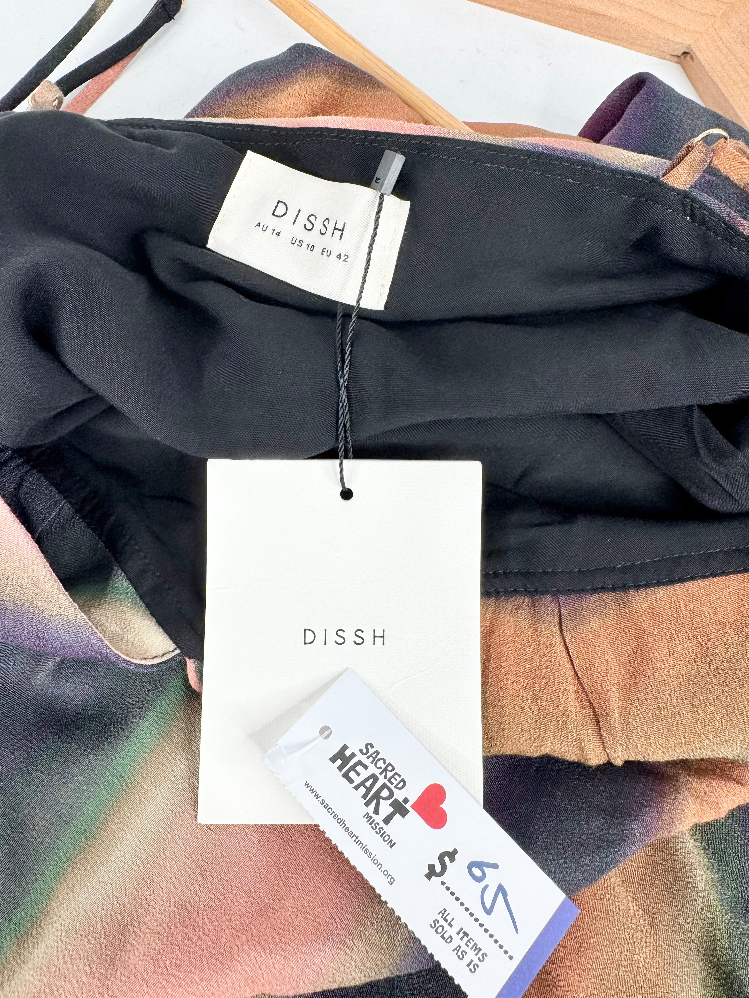 Dissh Ombre Sleeveless Maxi Dress - AU14