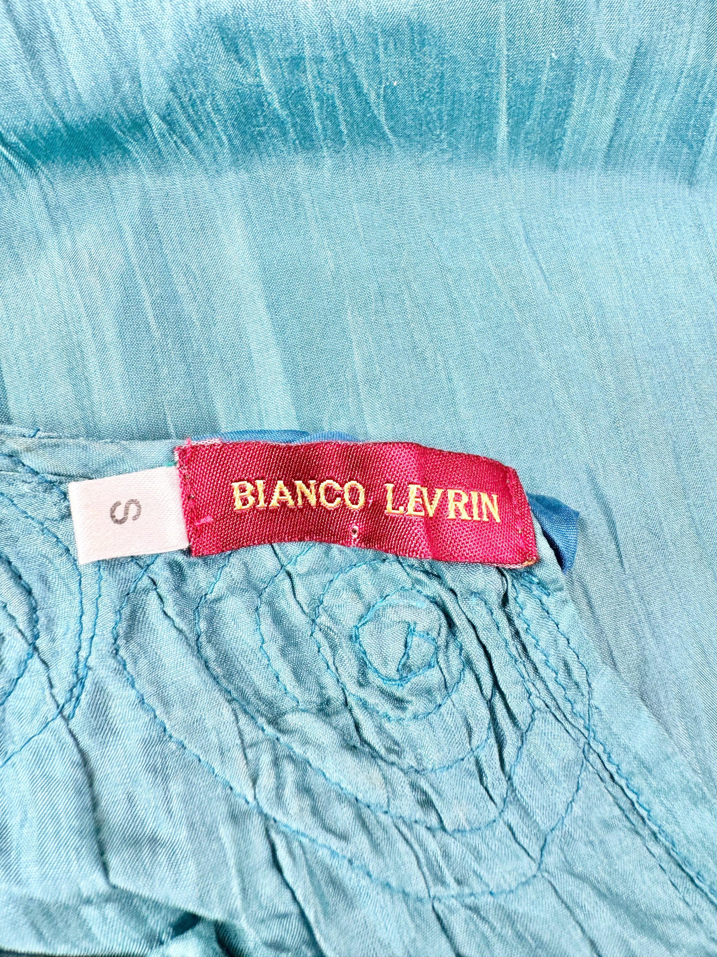 Bianca Levrin Silk Rosette Collar Dress - AU8