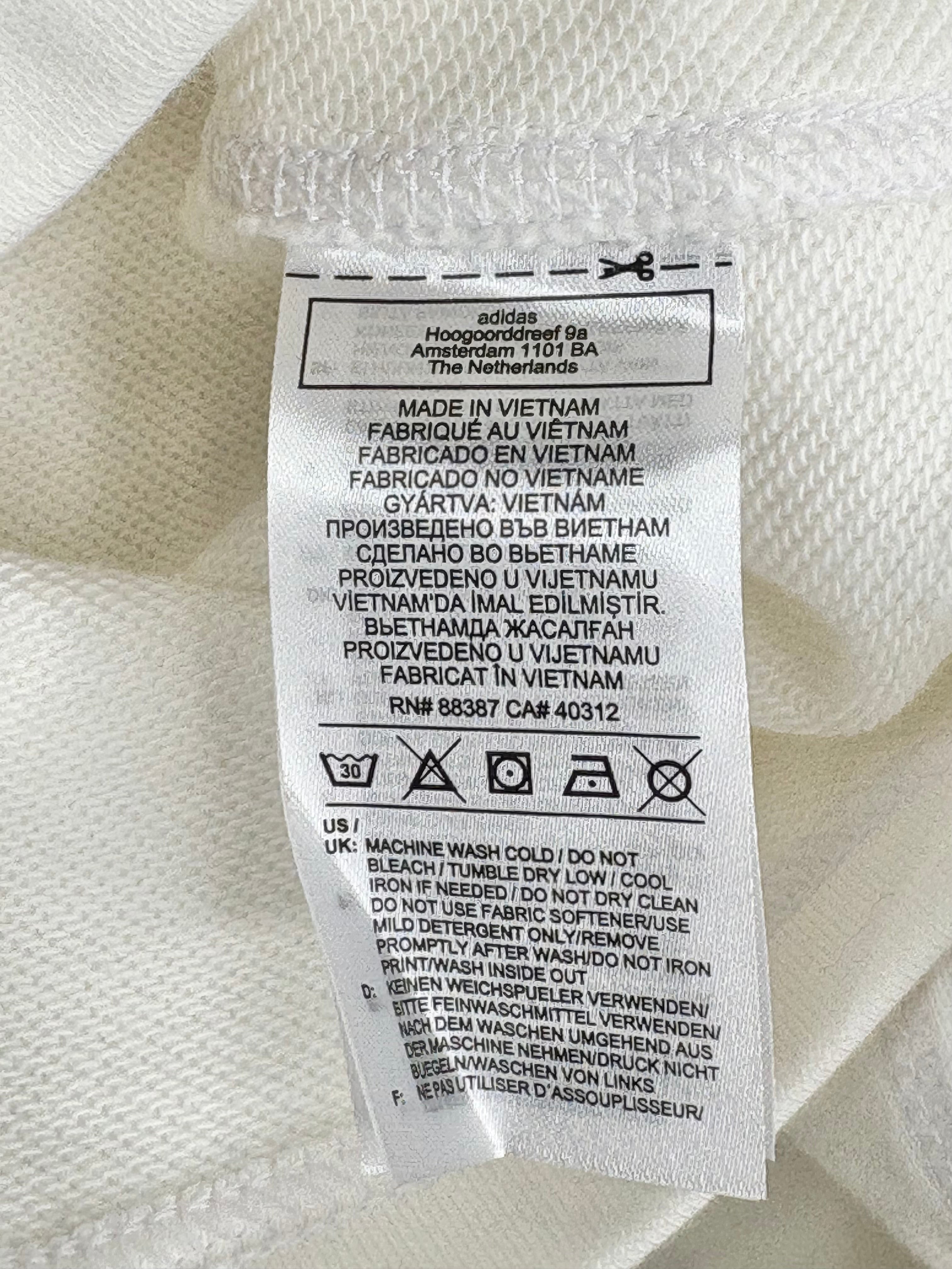 Adidas x Stella McCartney White Cropped Hoodie - AU8