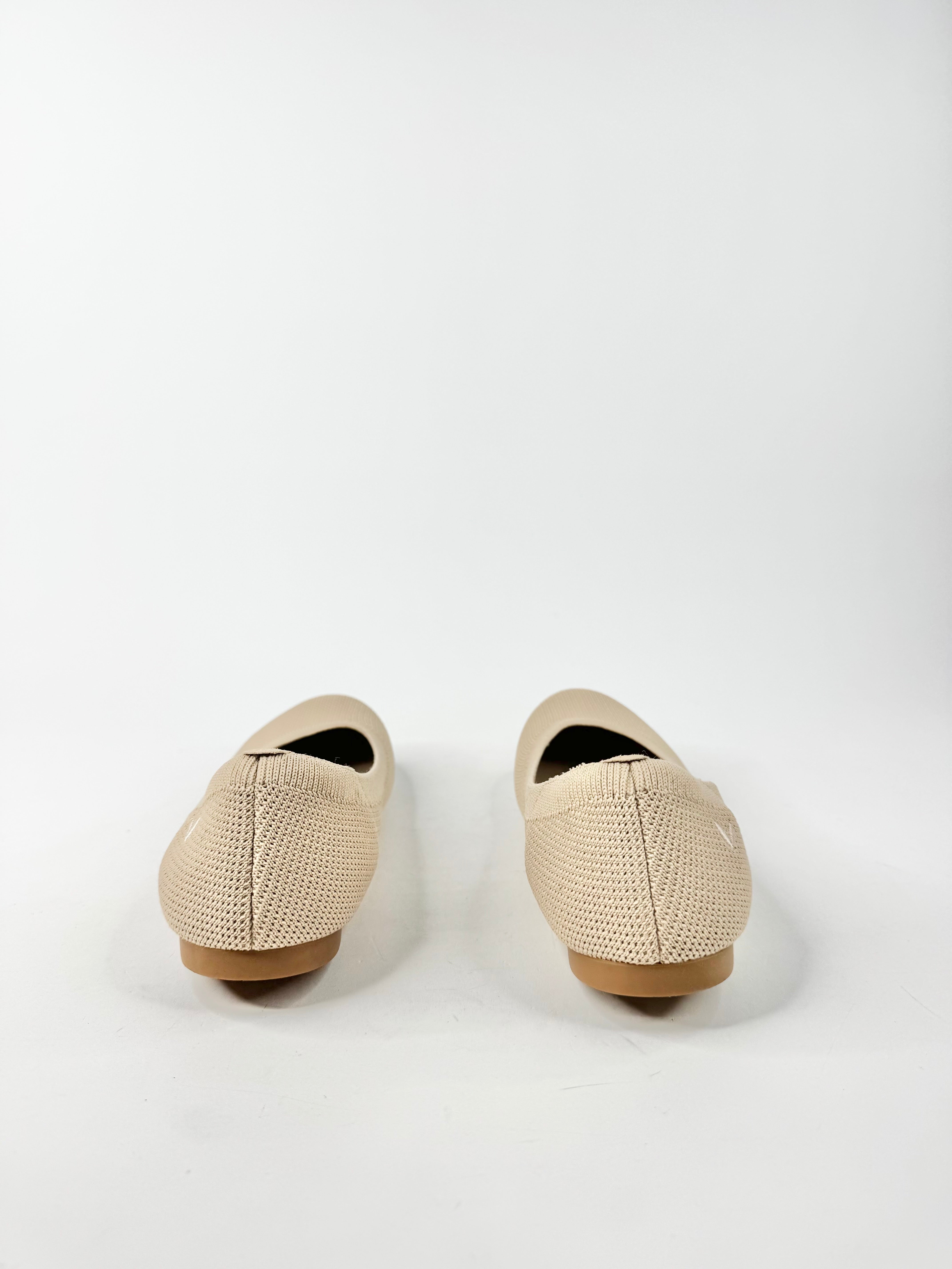 Vivaia 'Tamia 2.0' Almond Ballet Flats - EU37.5